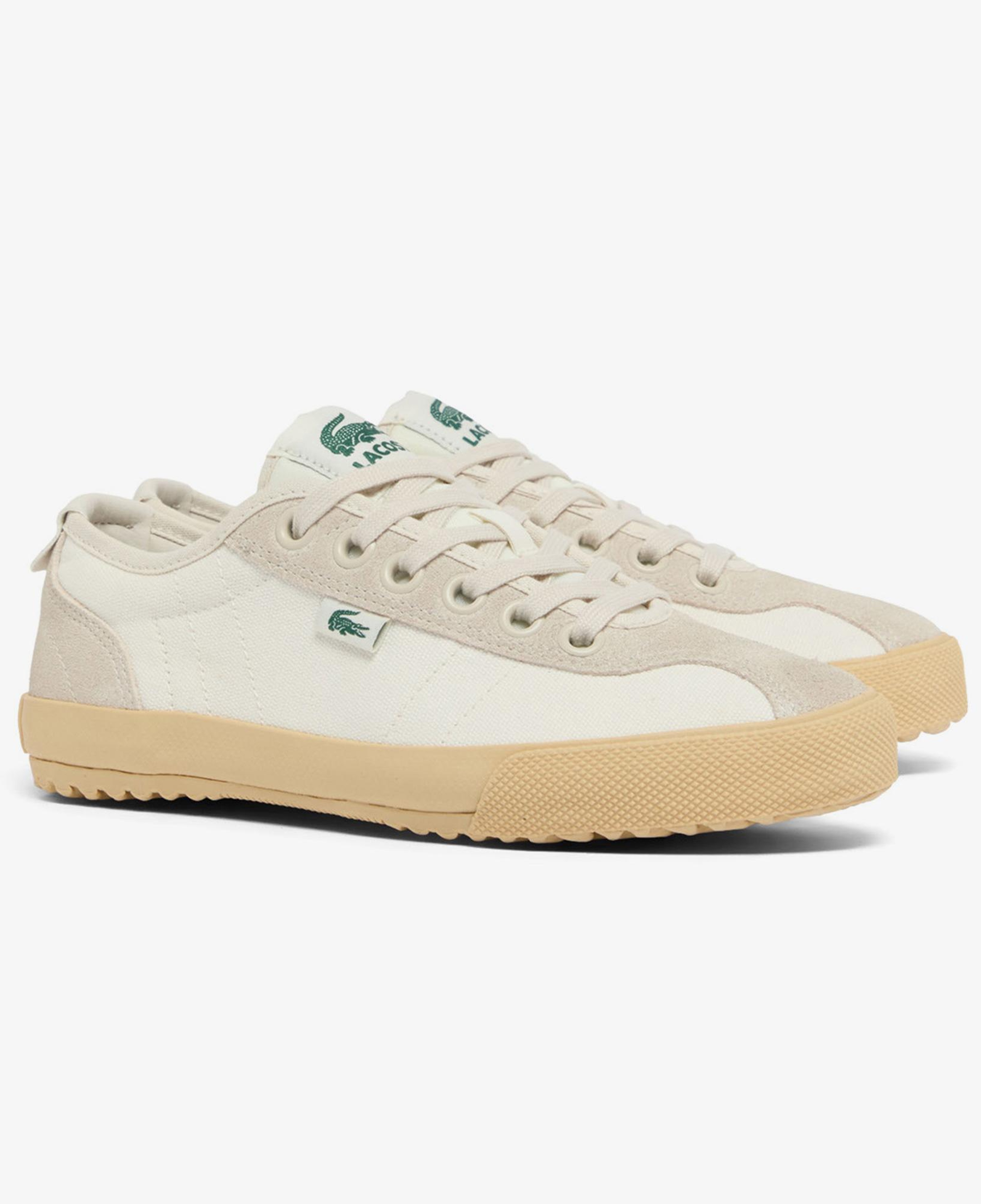 Lacoste Backslam Kadın Krem Sneaker