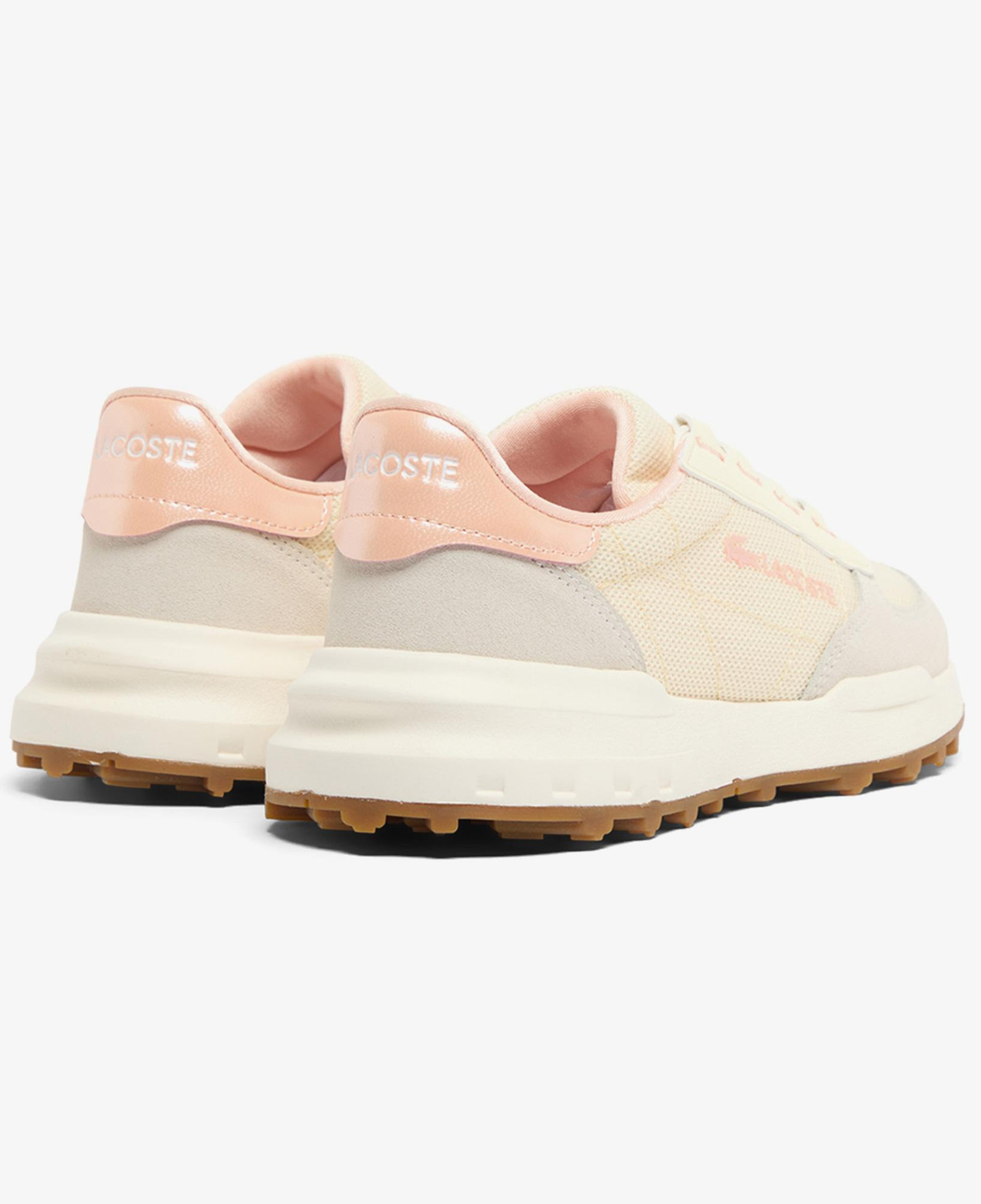 Lacoste Elite Active Evo Kadın Krem Sneaker