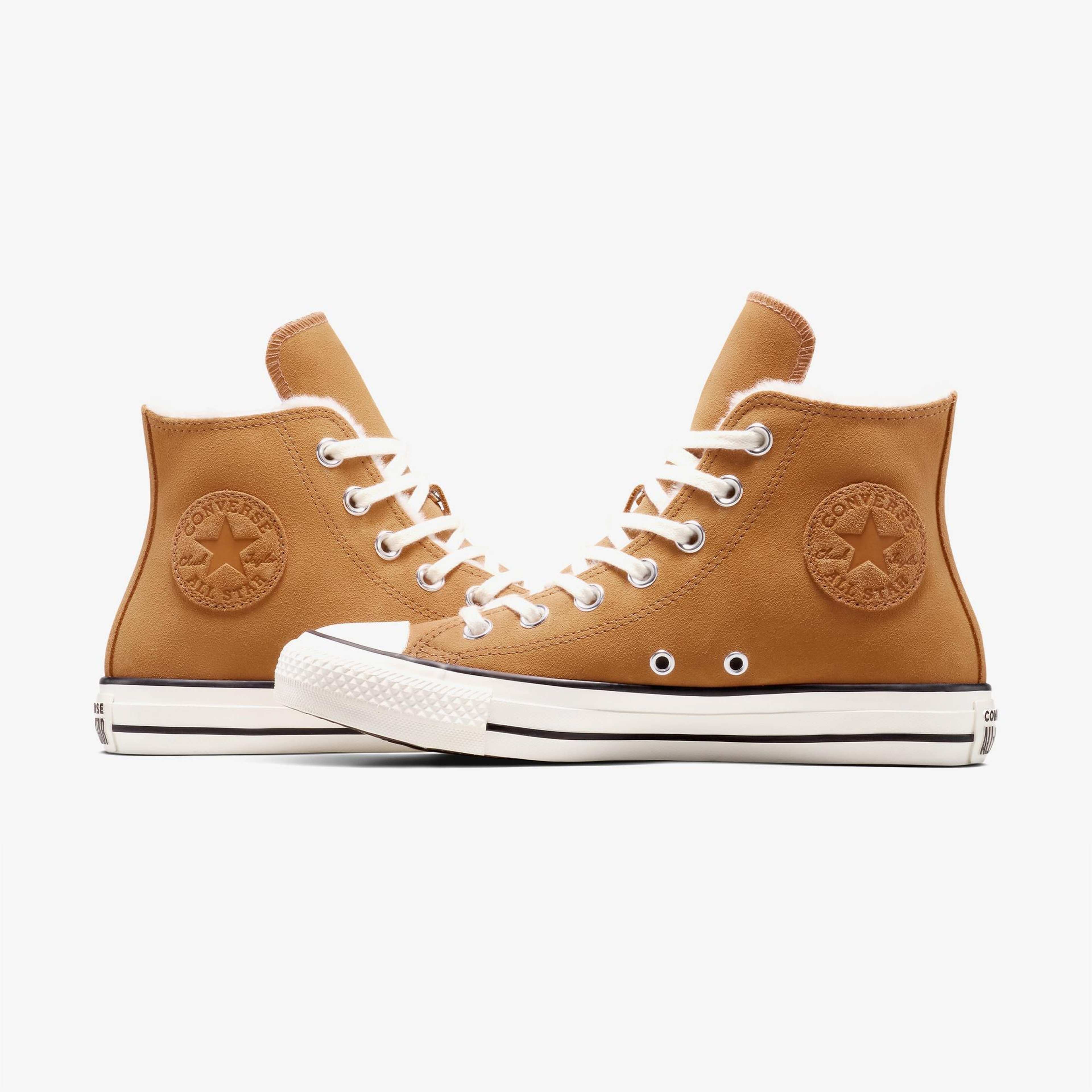 Converse Chuck Taylor All Star Kadın Sarı Süet Sneaker