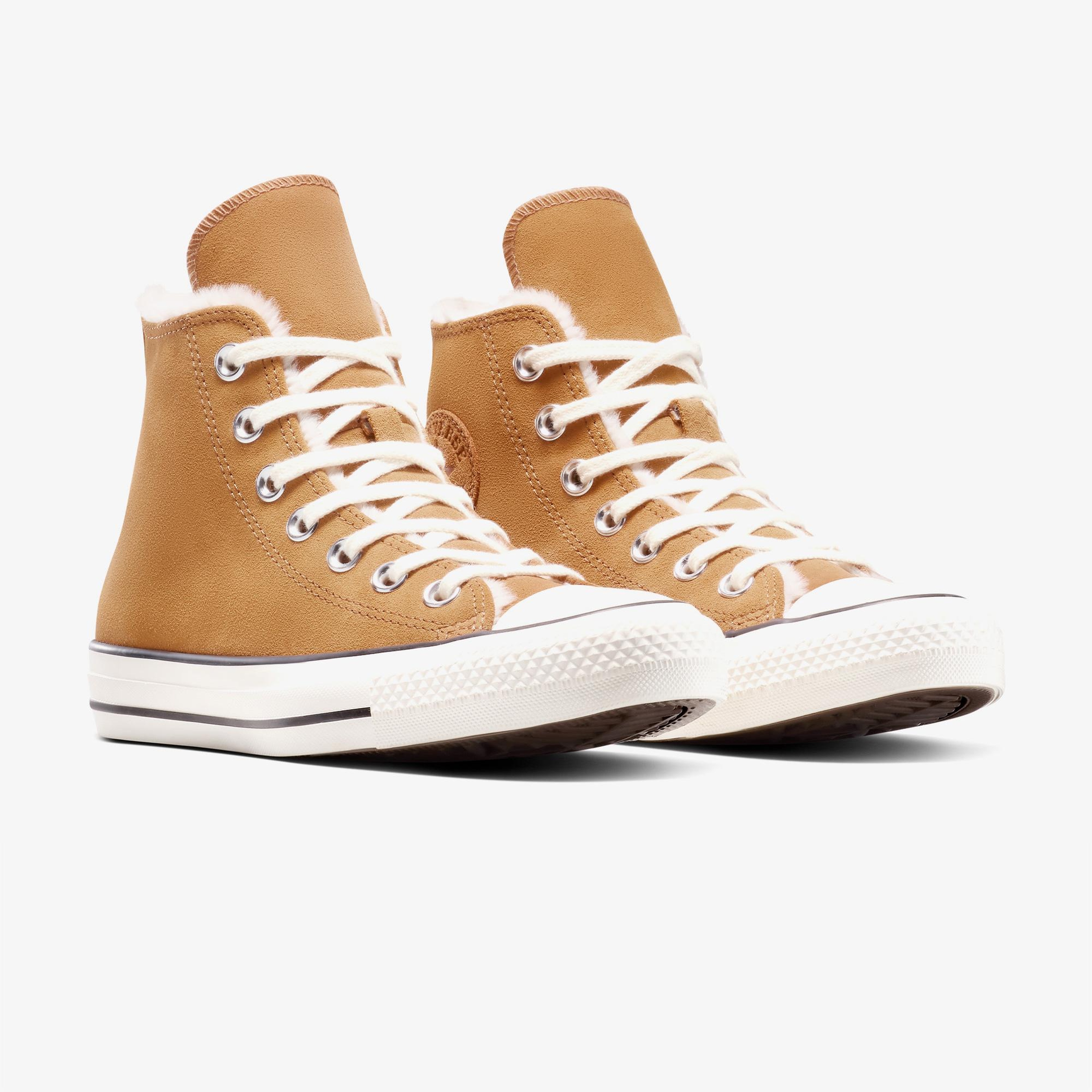 Converse Chuck Taylor All Star Kadın Sarı Süet Sneaker