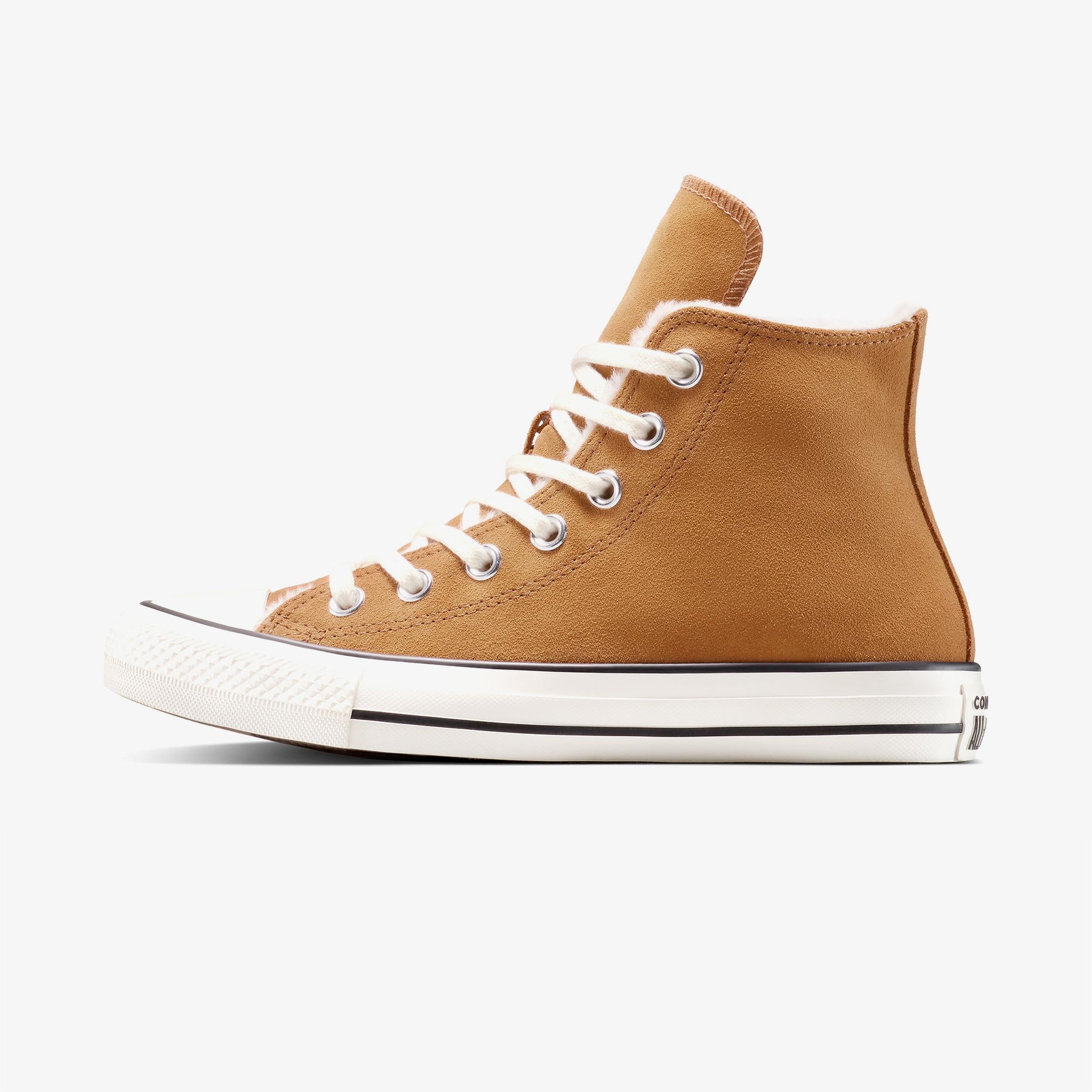 Converse Chuck Taylor All Star Kadın Sarı Süet Sneaker