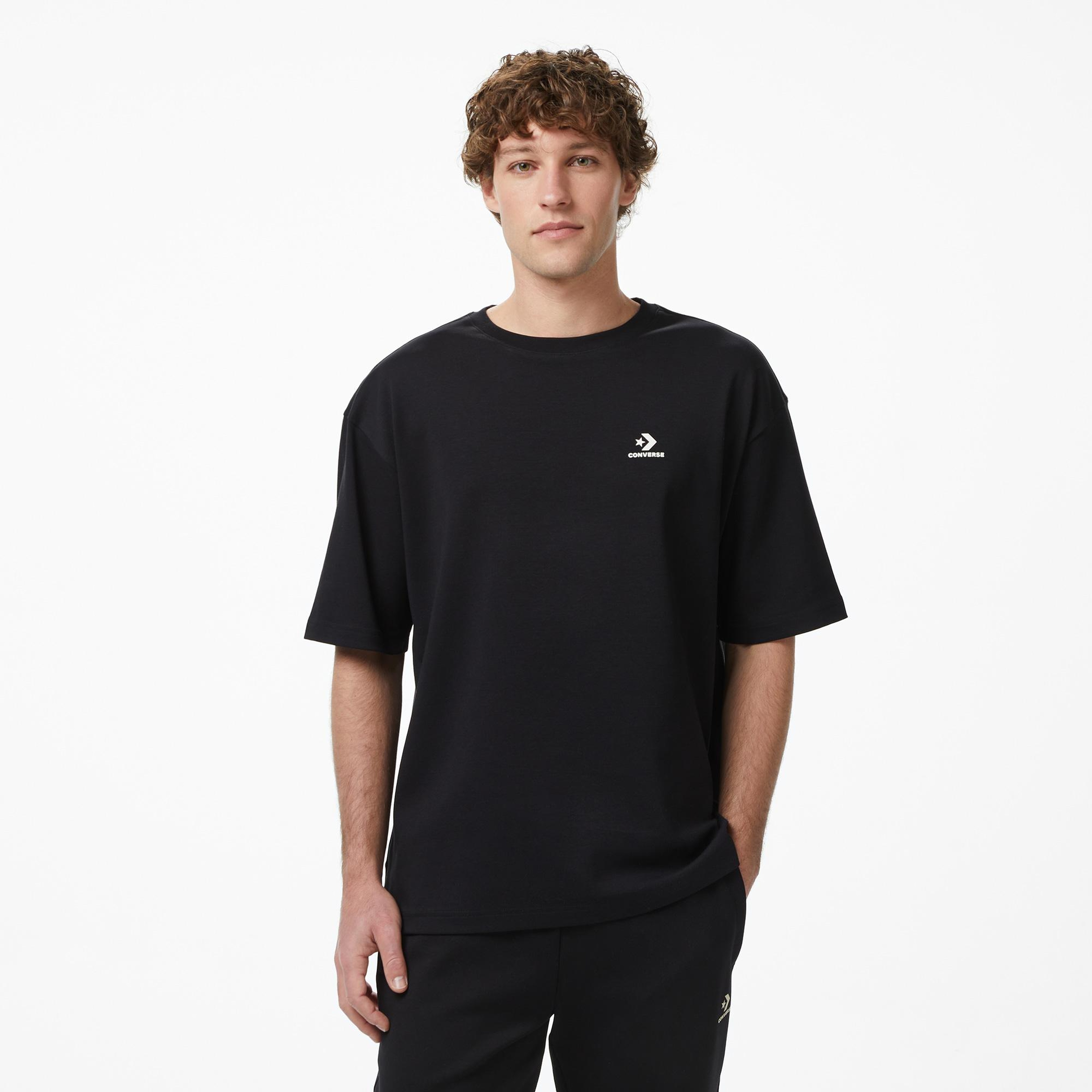 Converse Erkek Siyah T-Shirt