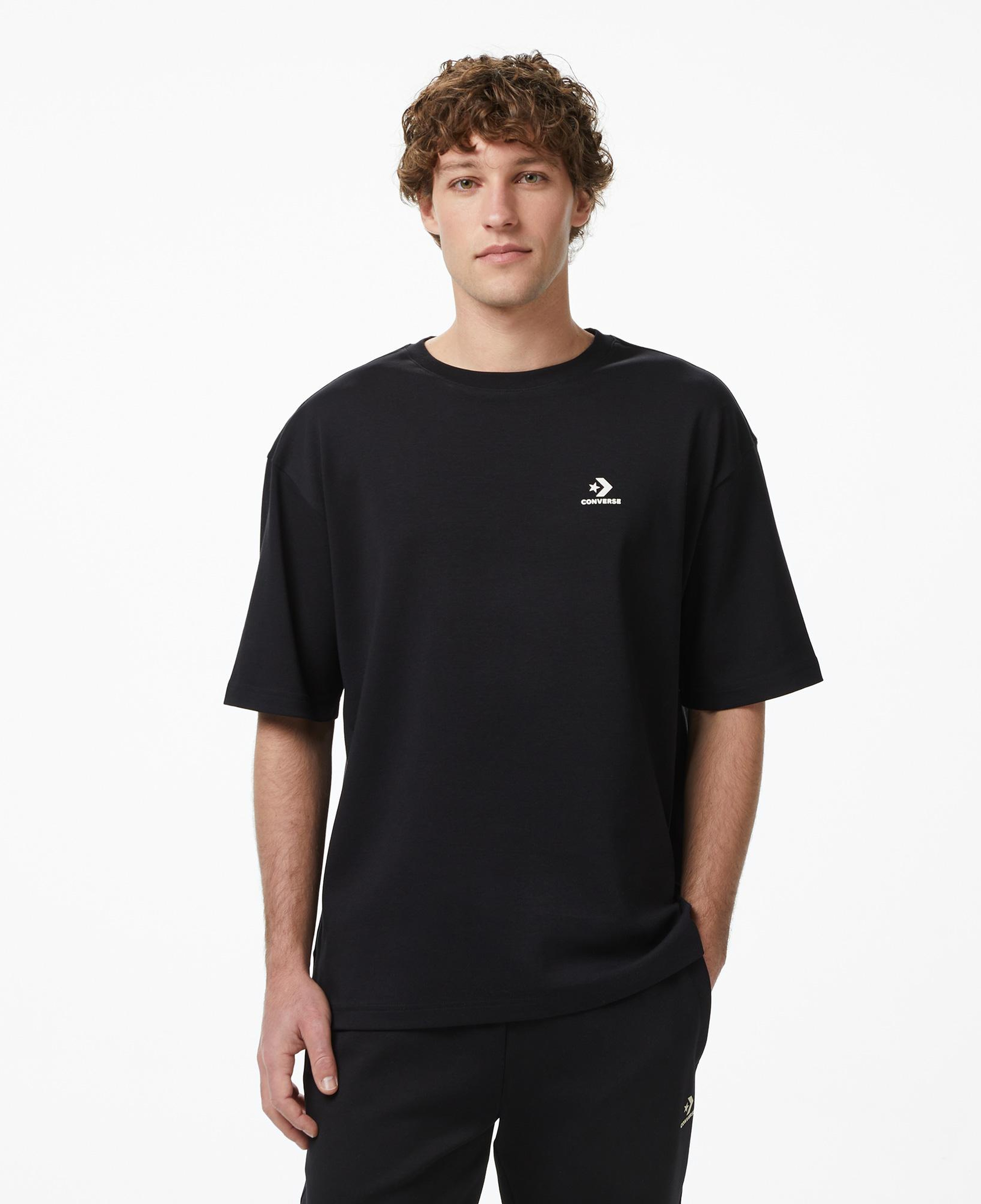 Converse Erkek Siyah T-Shirt
