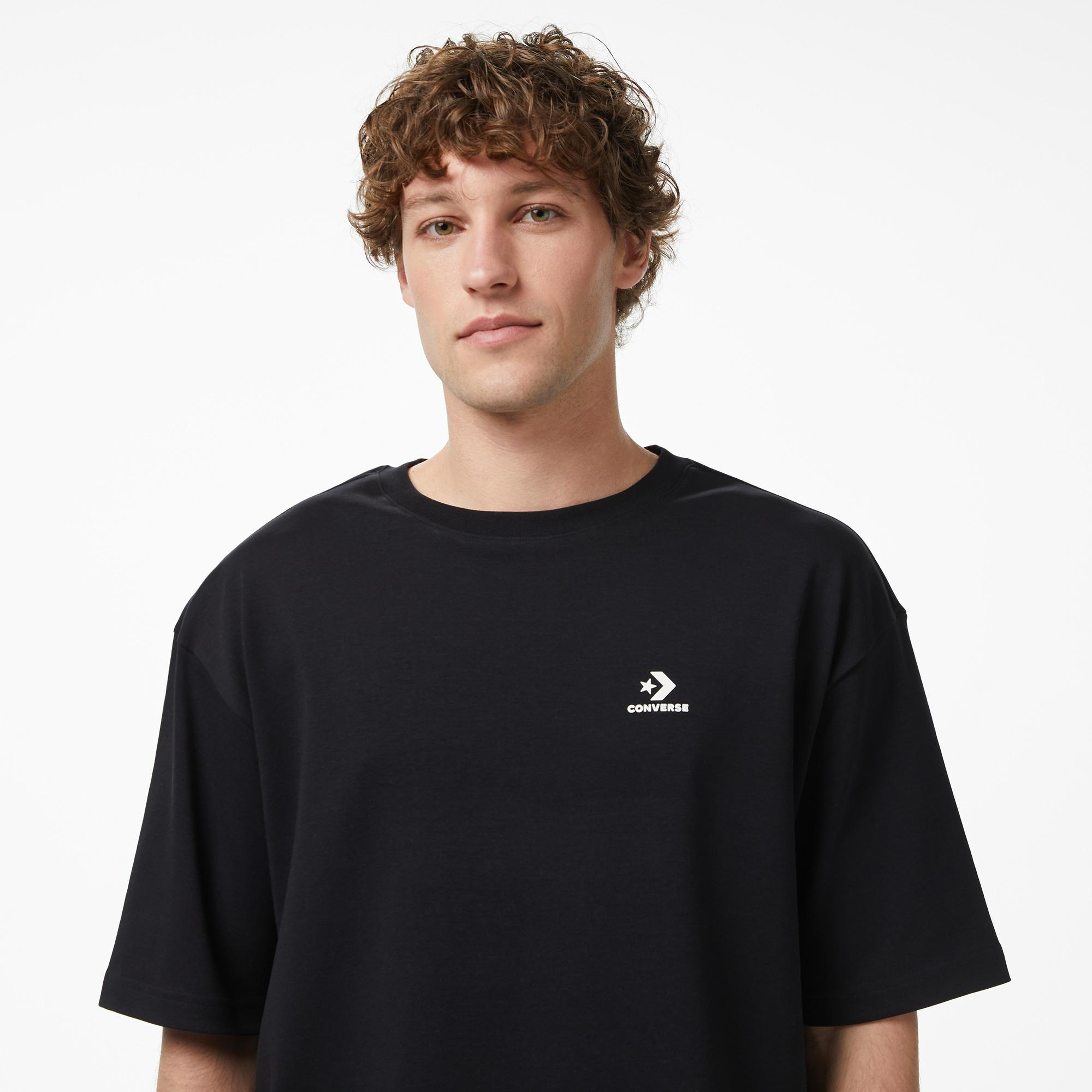 Converse Erkek Siyah T-Shirt