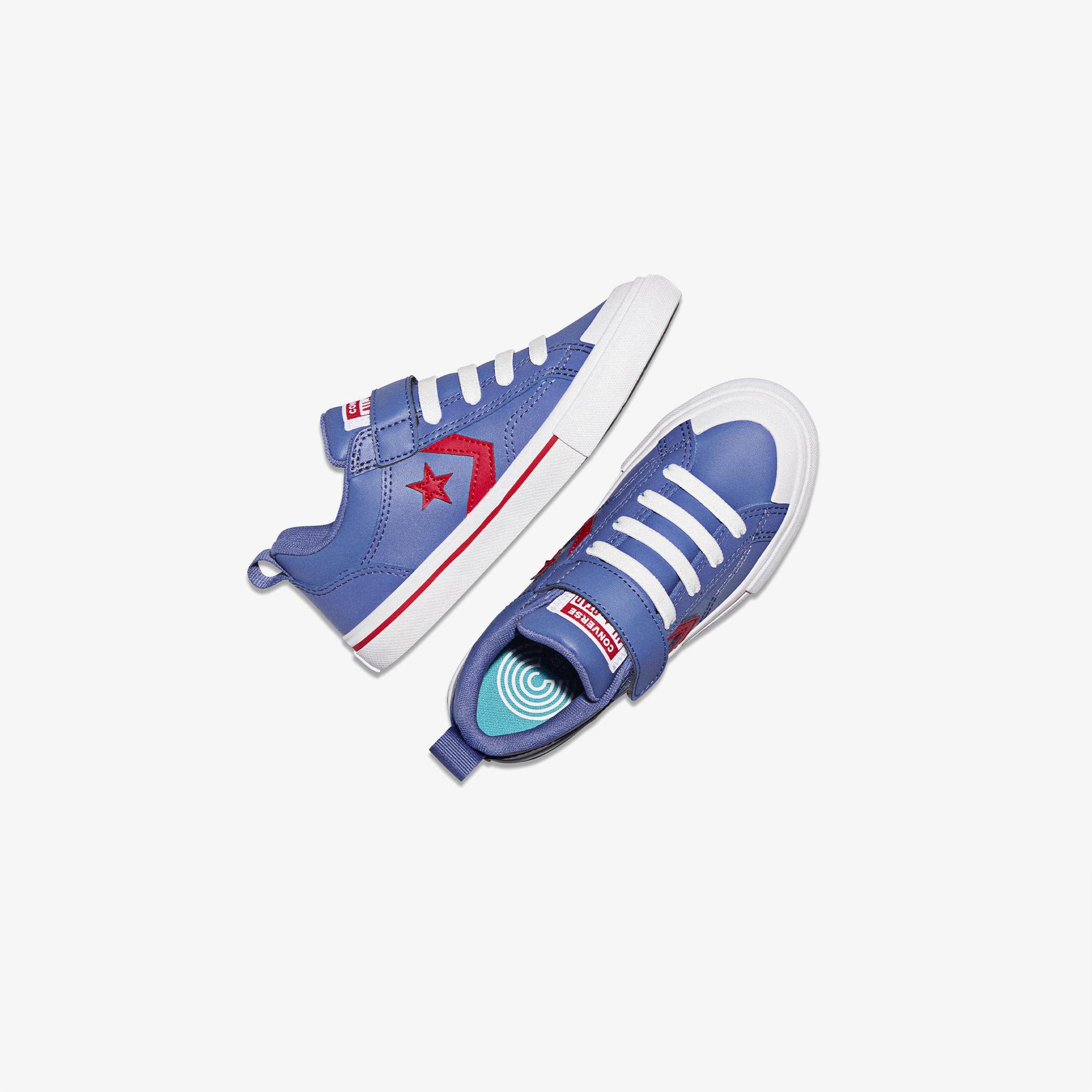 Converse Pro Blaze Strap Genç Mor Sneaker