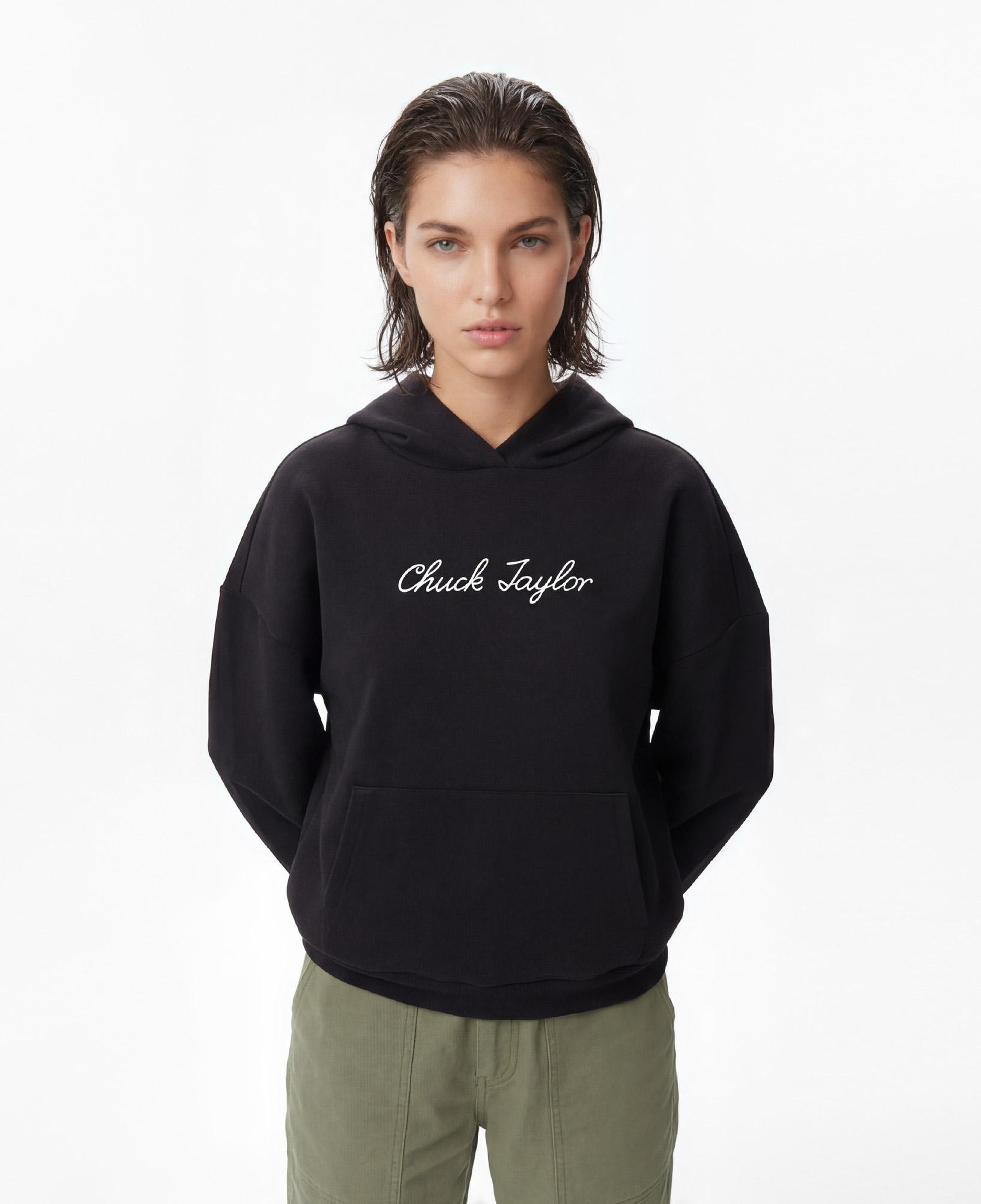 Converse Kadın Siyah Sweatshirt