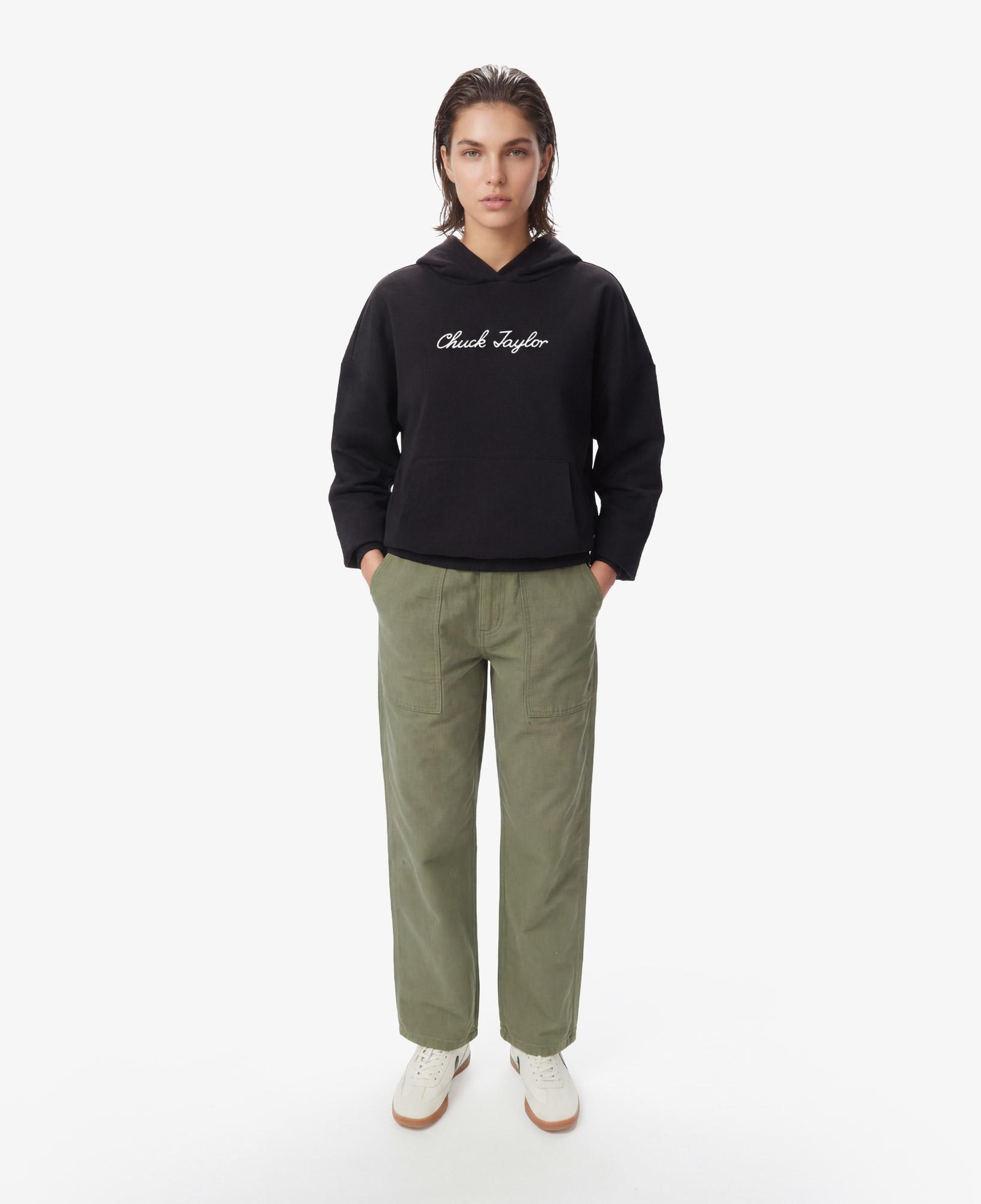 Converse Kadın Siyah Sweatshirt