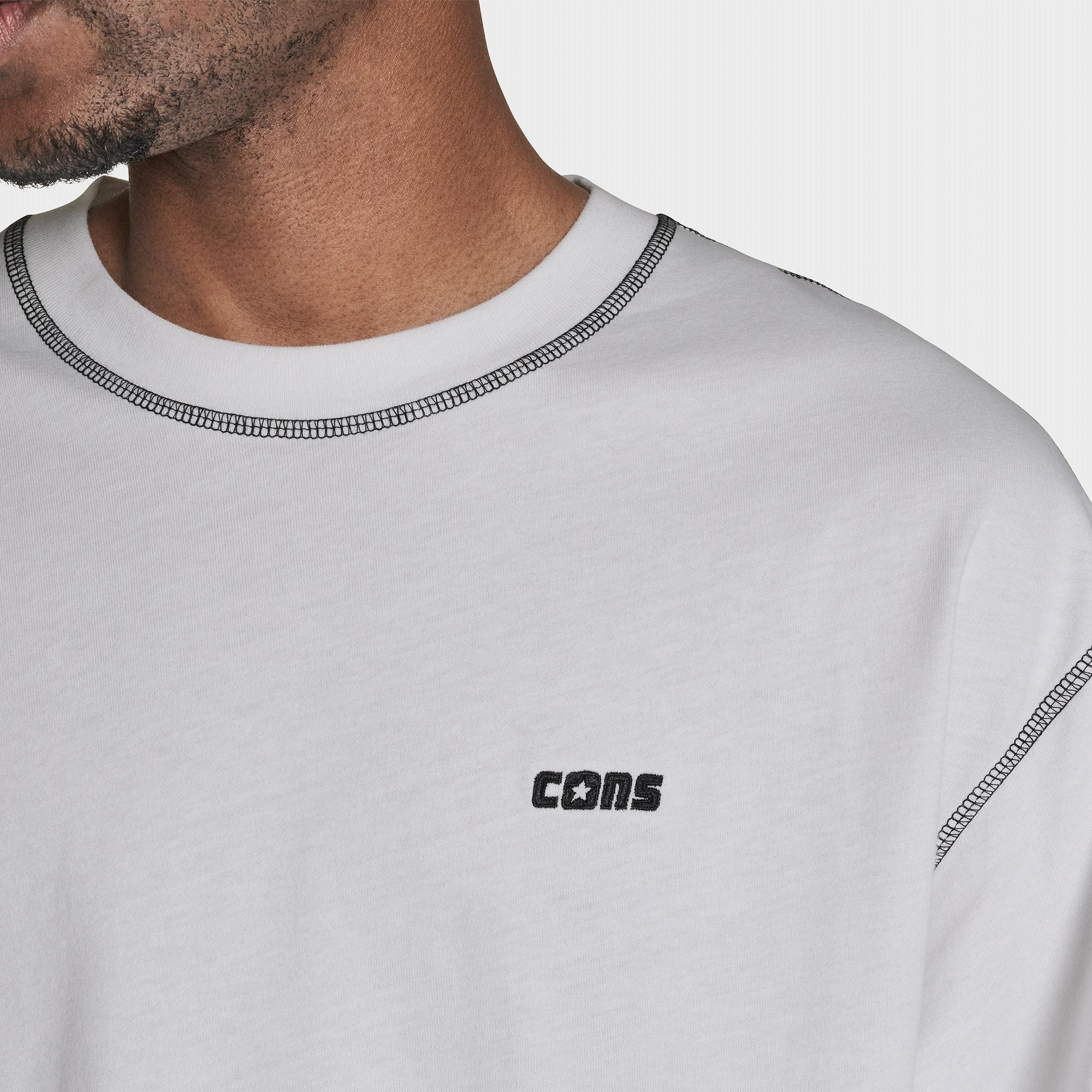 Converse Erkek Beyaz T-Shirt