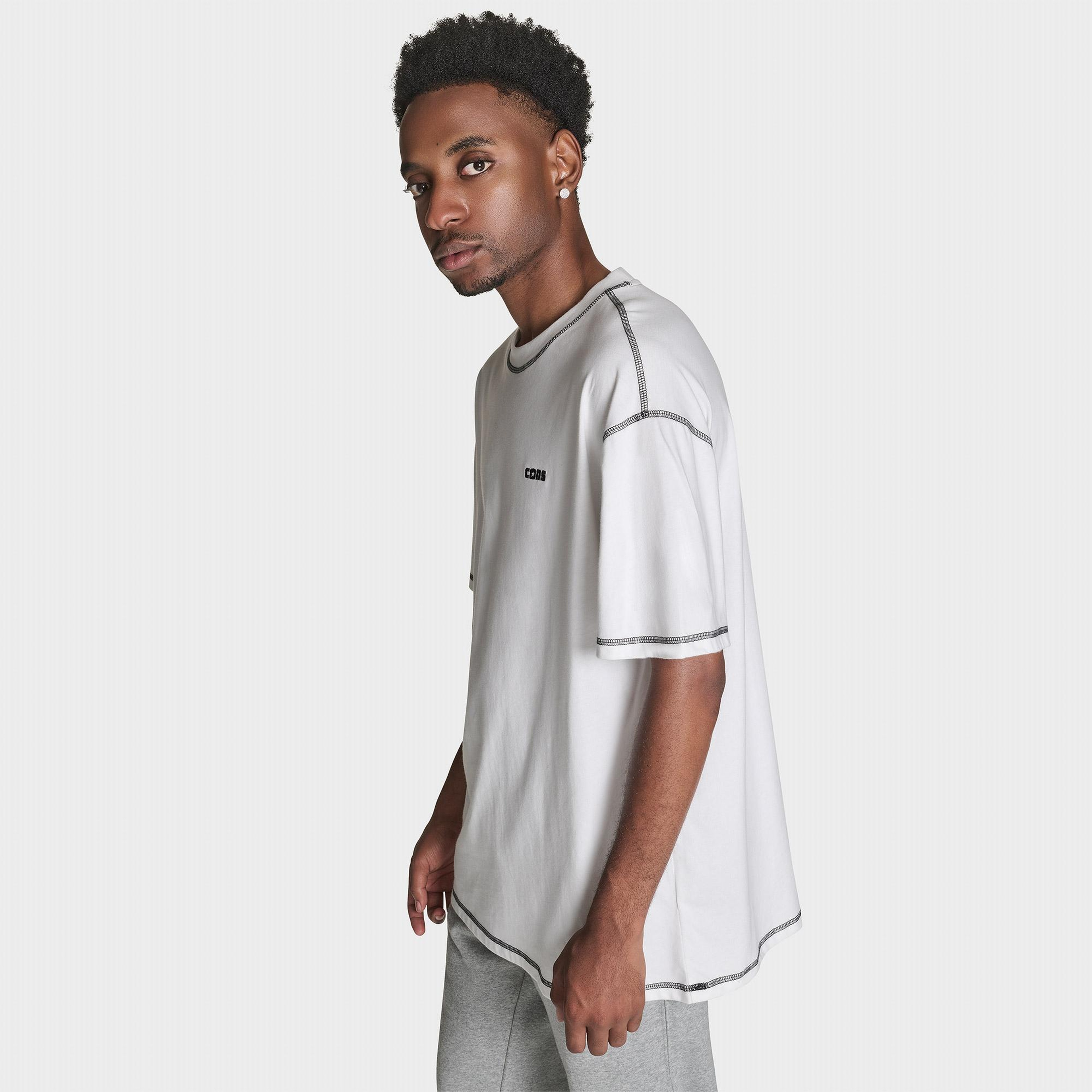 Converse Erkek Beyaz T-Shirt