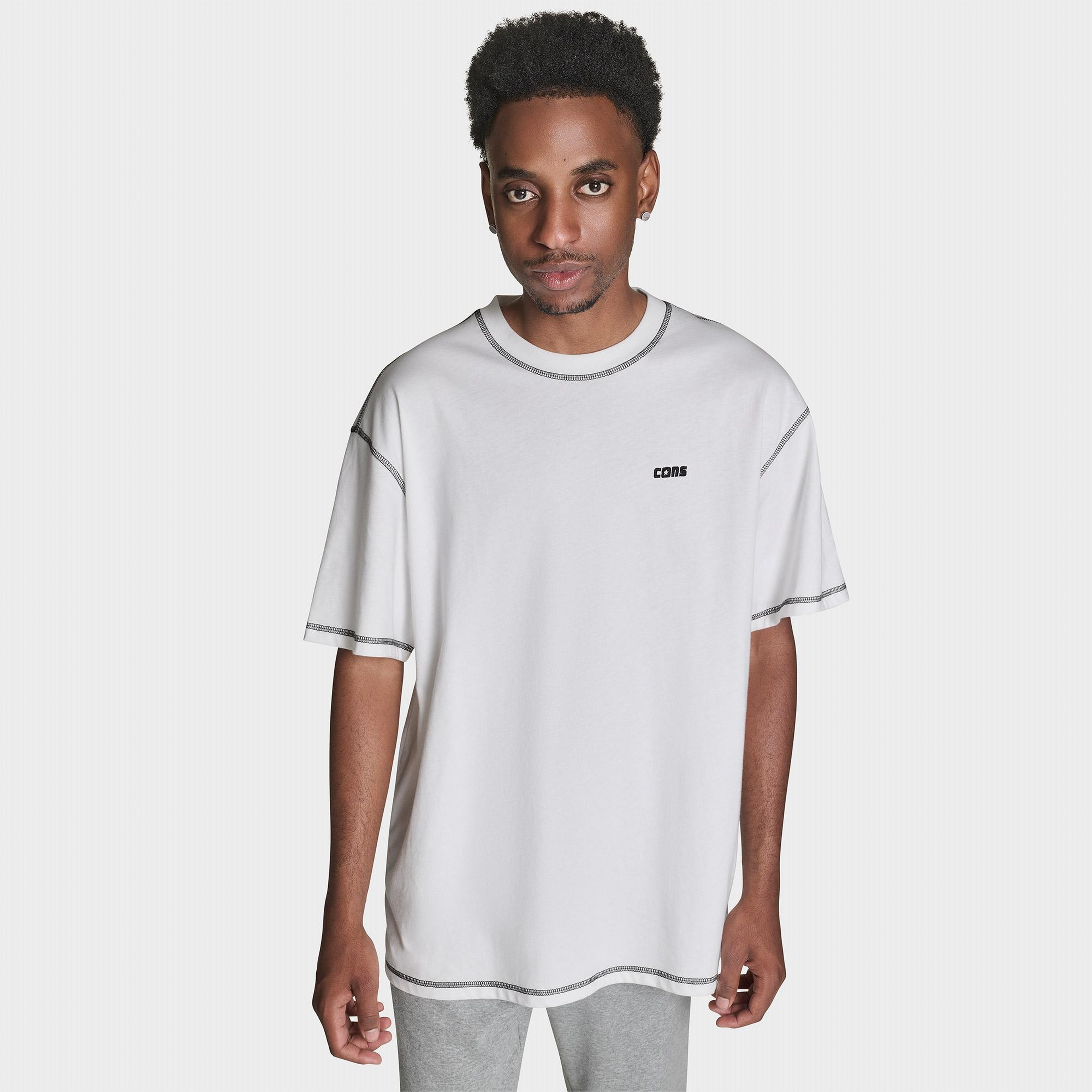 Converse Erkek Beyaz T-Shirt