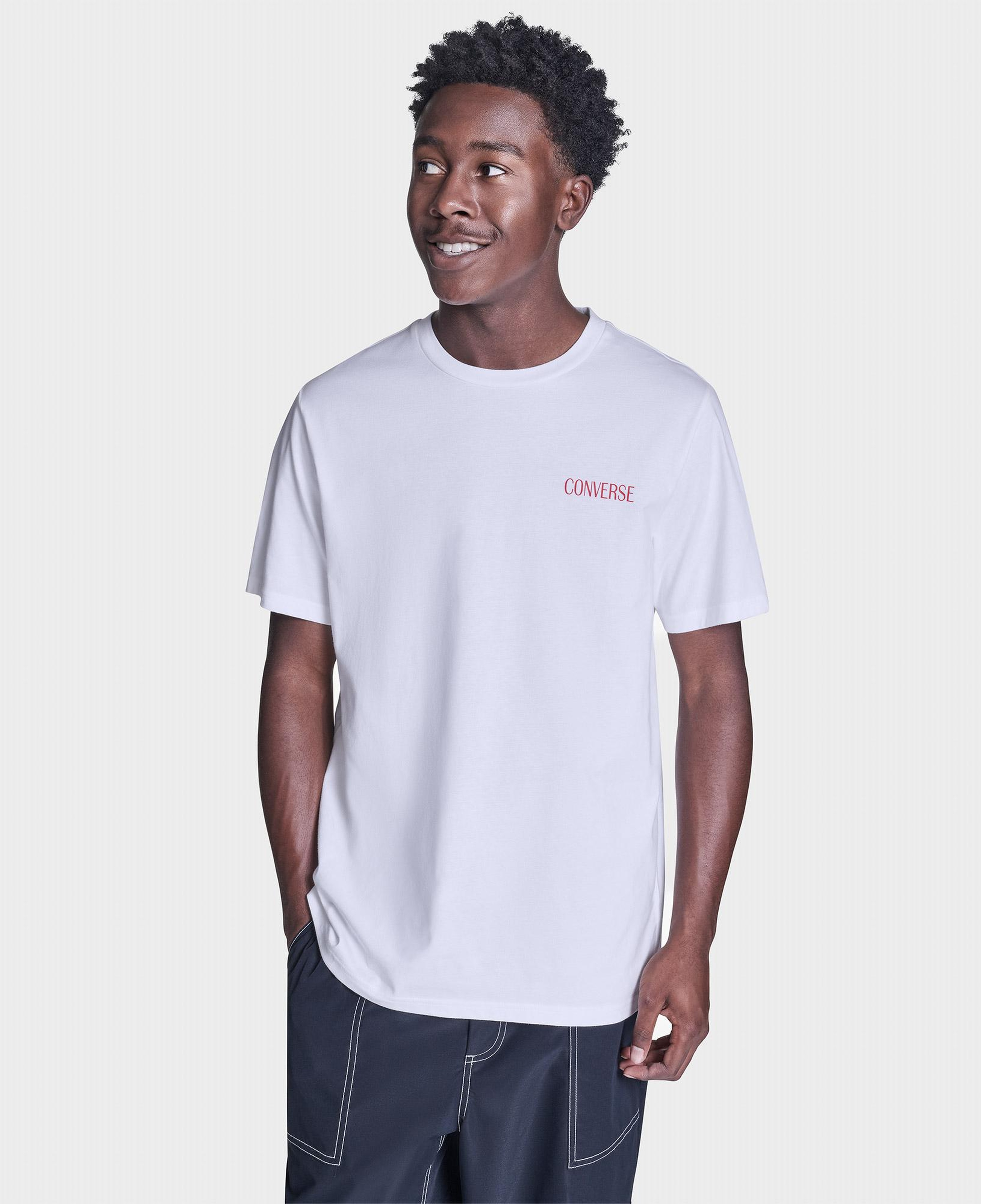 Converse Erkek Beyaz T-Shirt