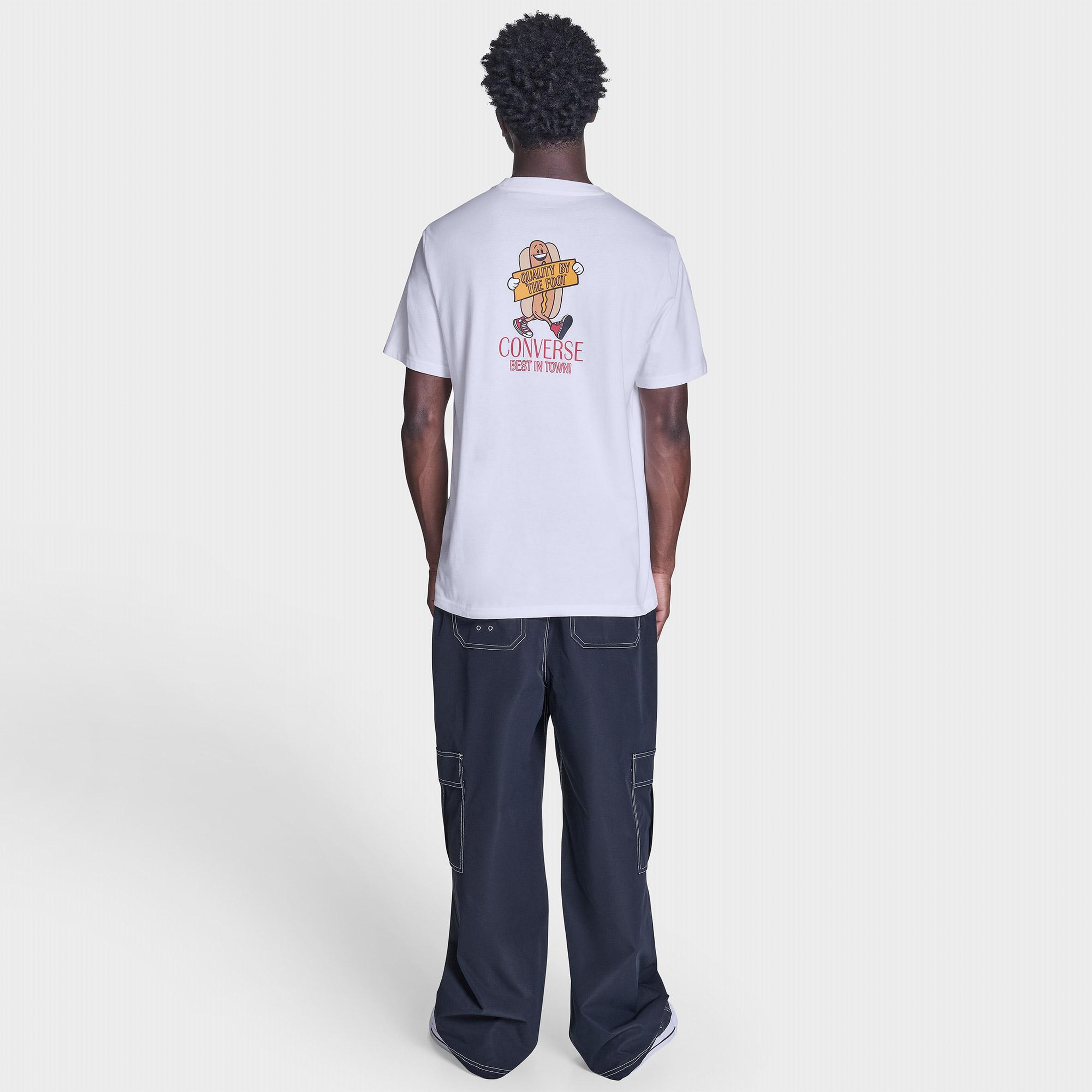 Converse Erkek Beyaz T-Shirt