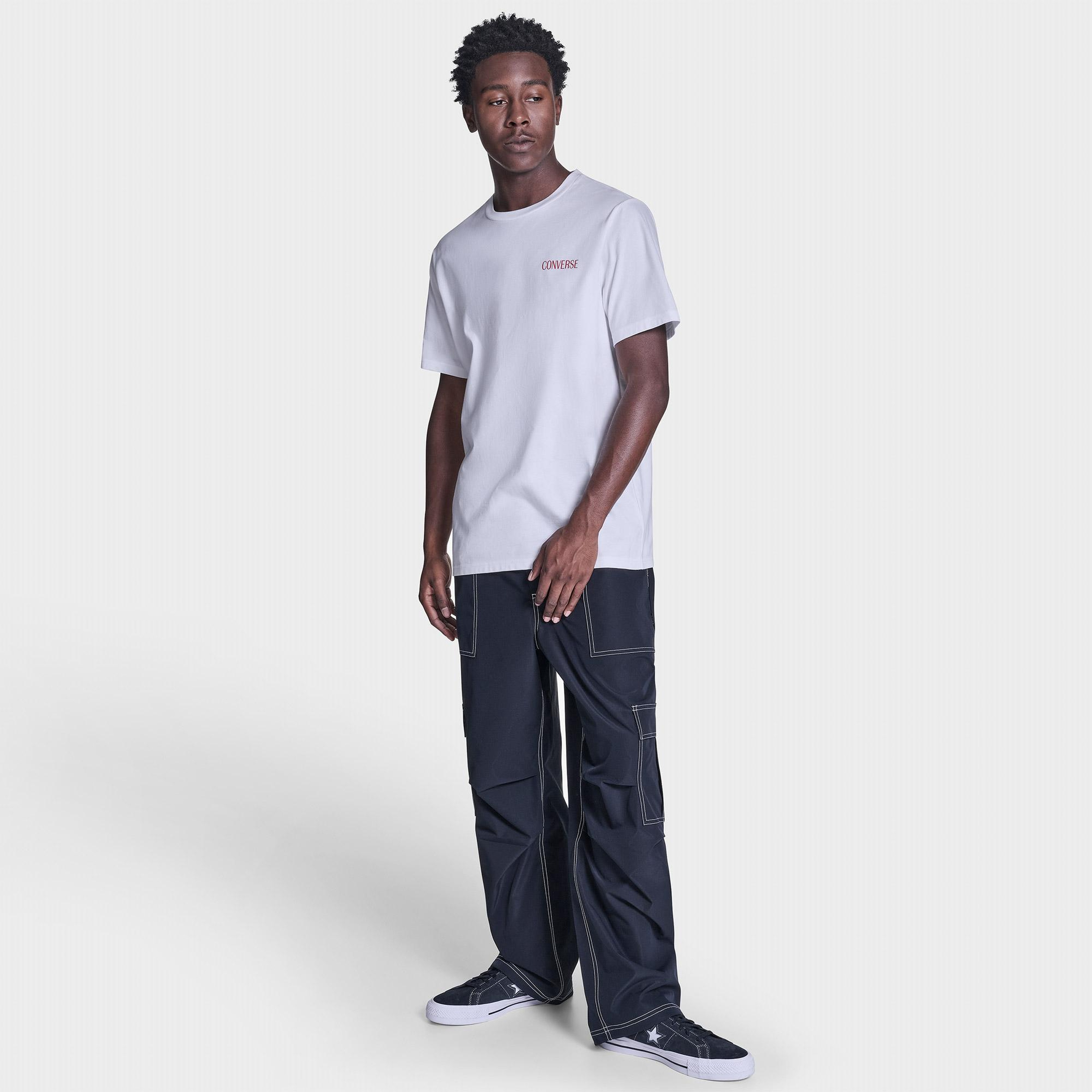 Converse Erkek Beyaz T-Shirt