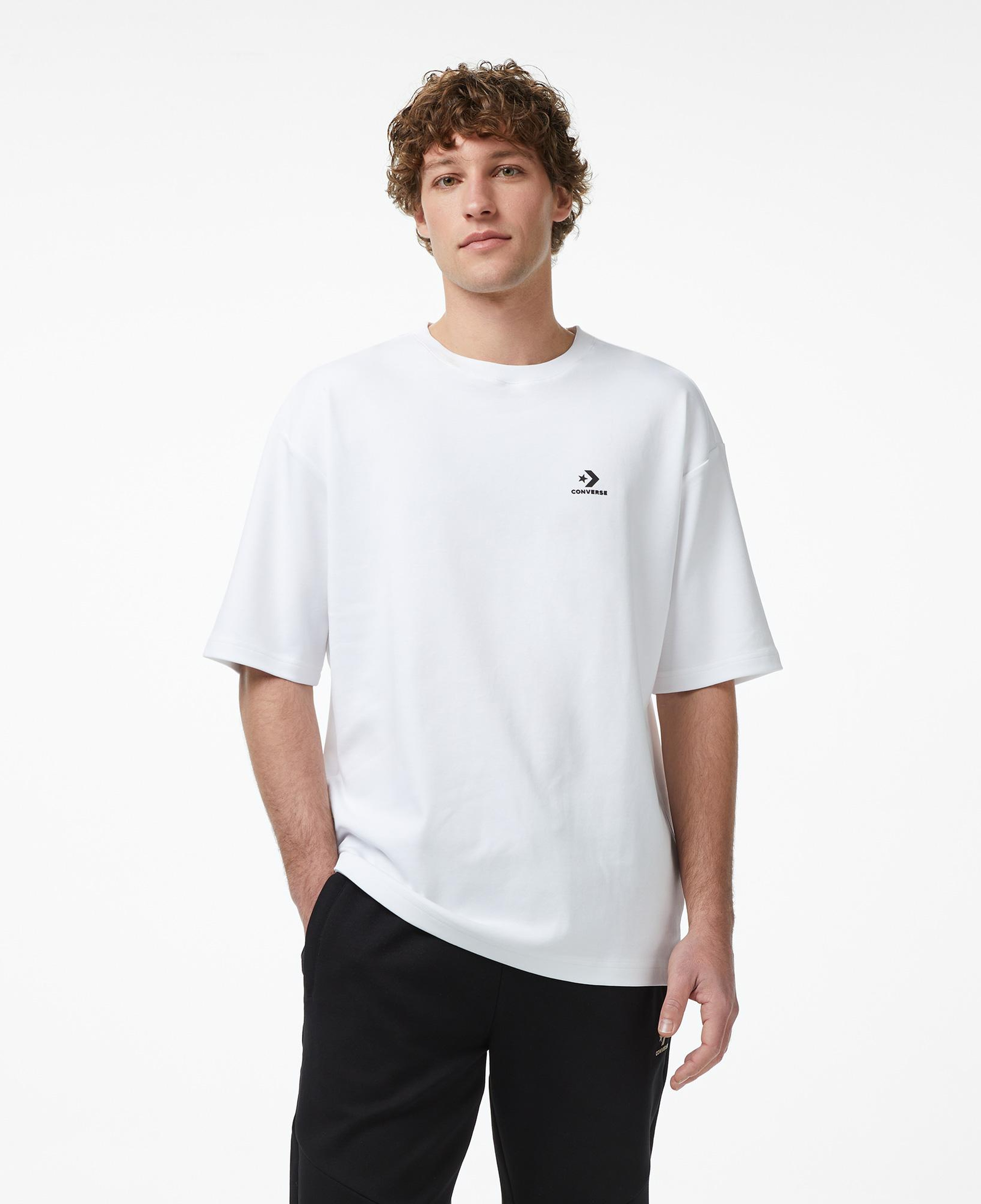 Converse Erkek Beyaz T-Shirt