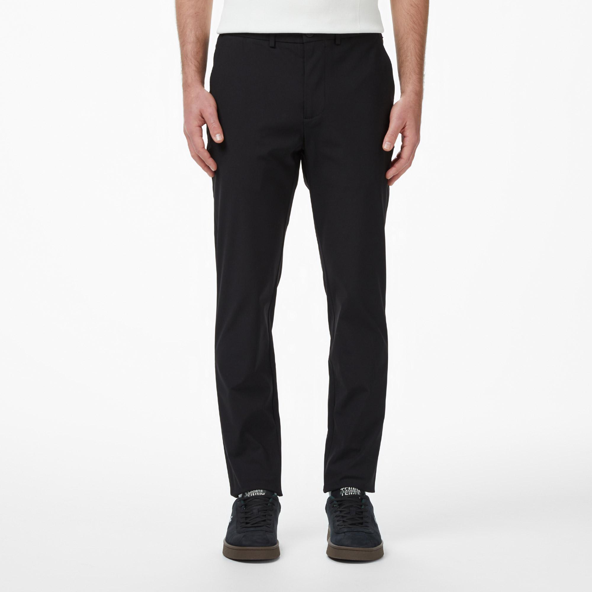 Lacoste Erkek Slim Fit Siyah Chino Pantolon