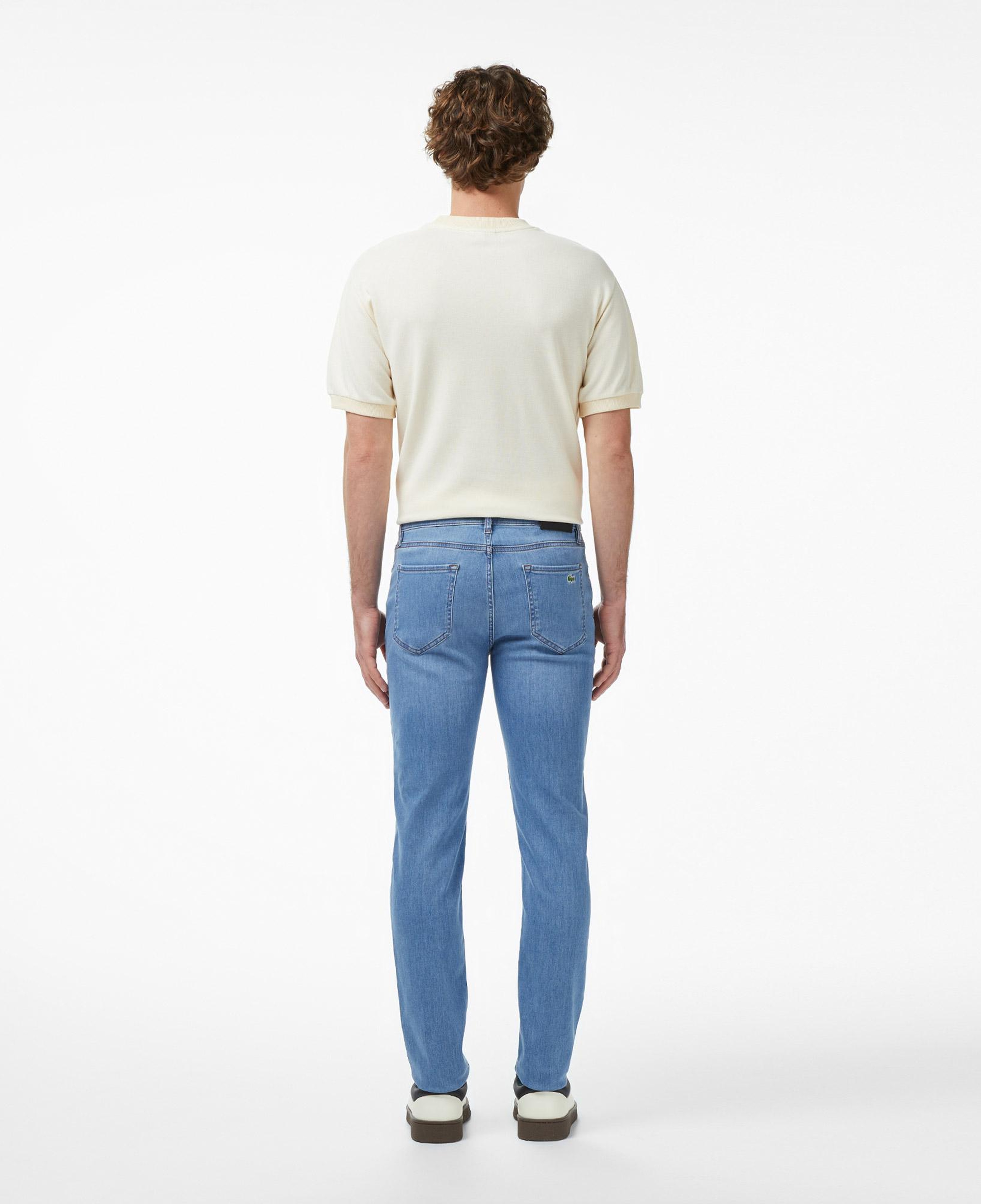 Lacoste Erkek Slim Fit Mavi Jean Pantolon