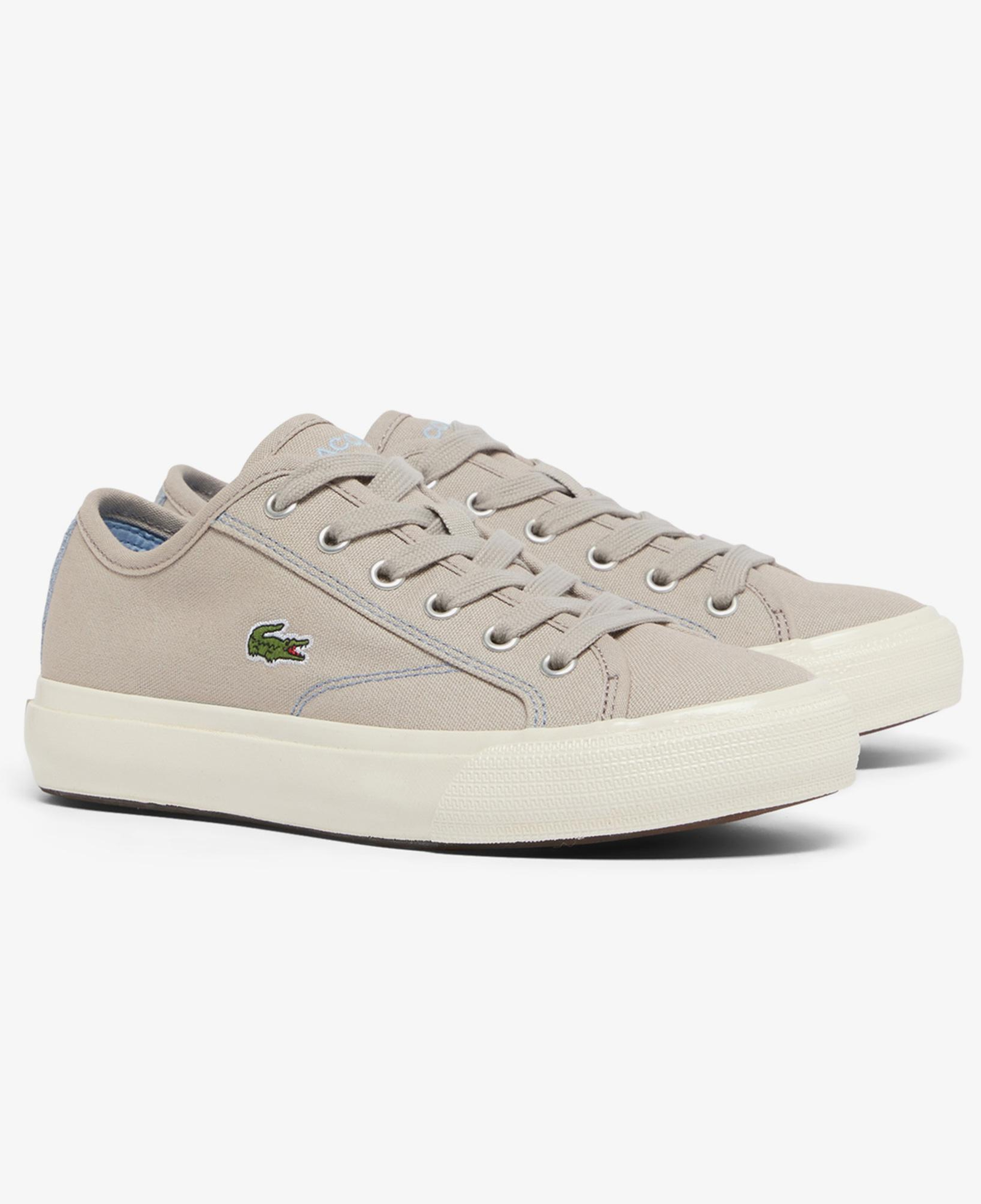 Lacoste Backcourt Kadın Gri Sneaker