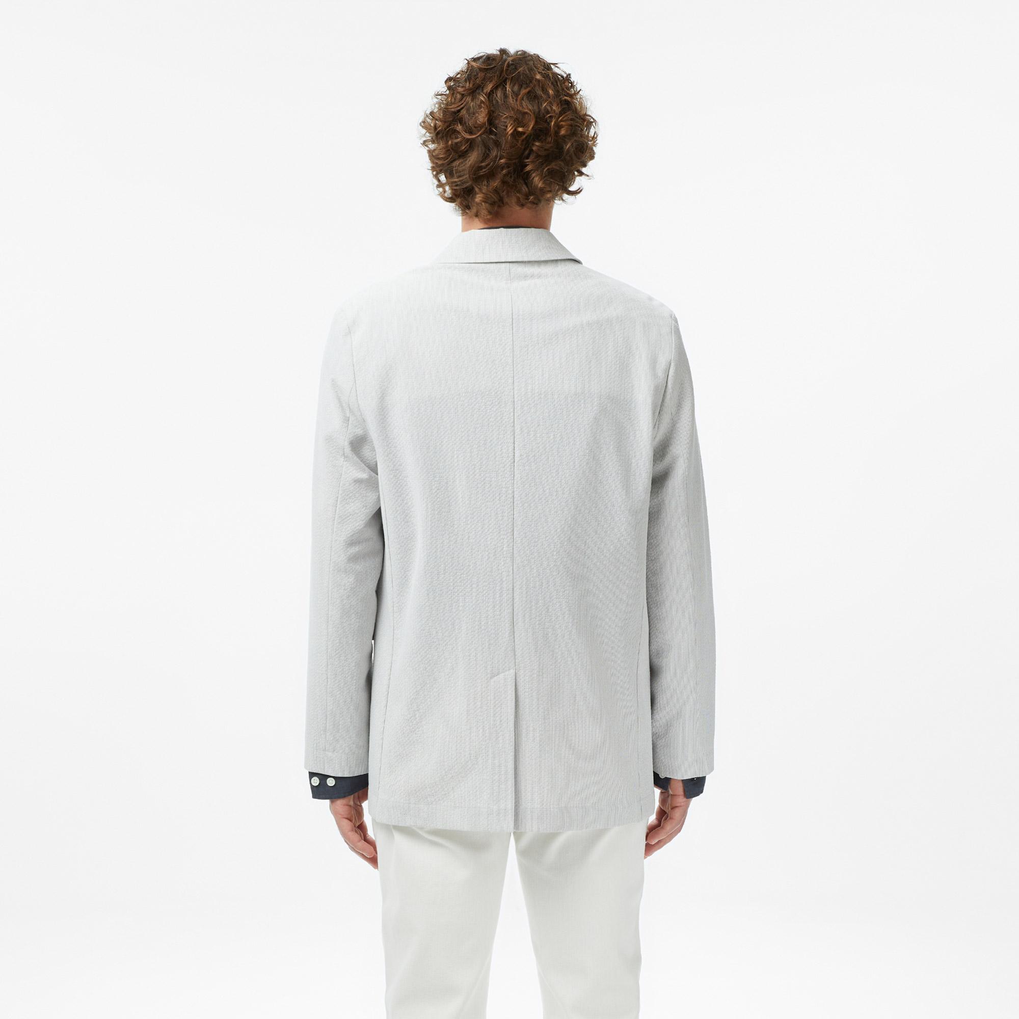 Lacoste Erkek Gri Blazer