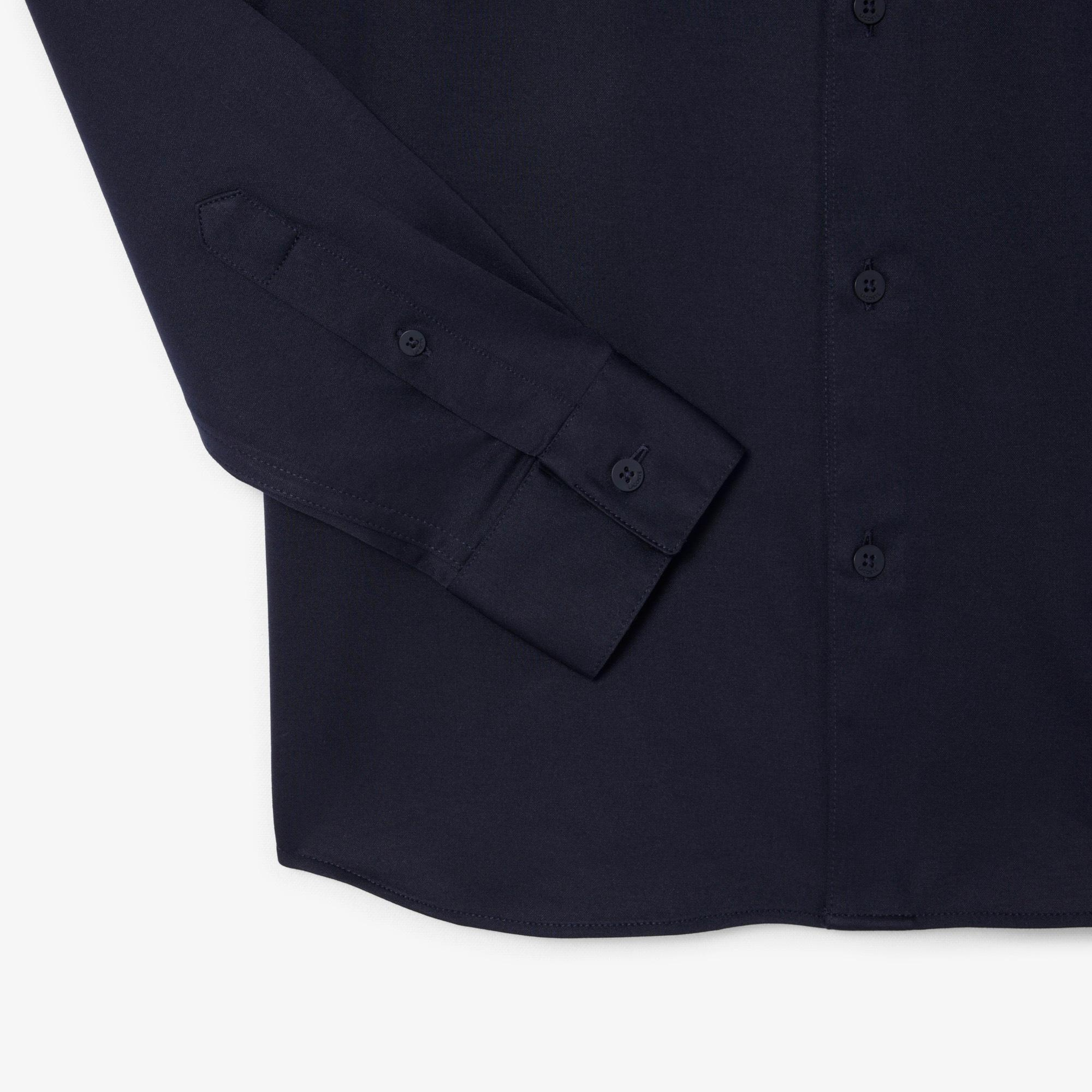 Lacoste Erkek Slim Fit Lacivert Gömlek