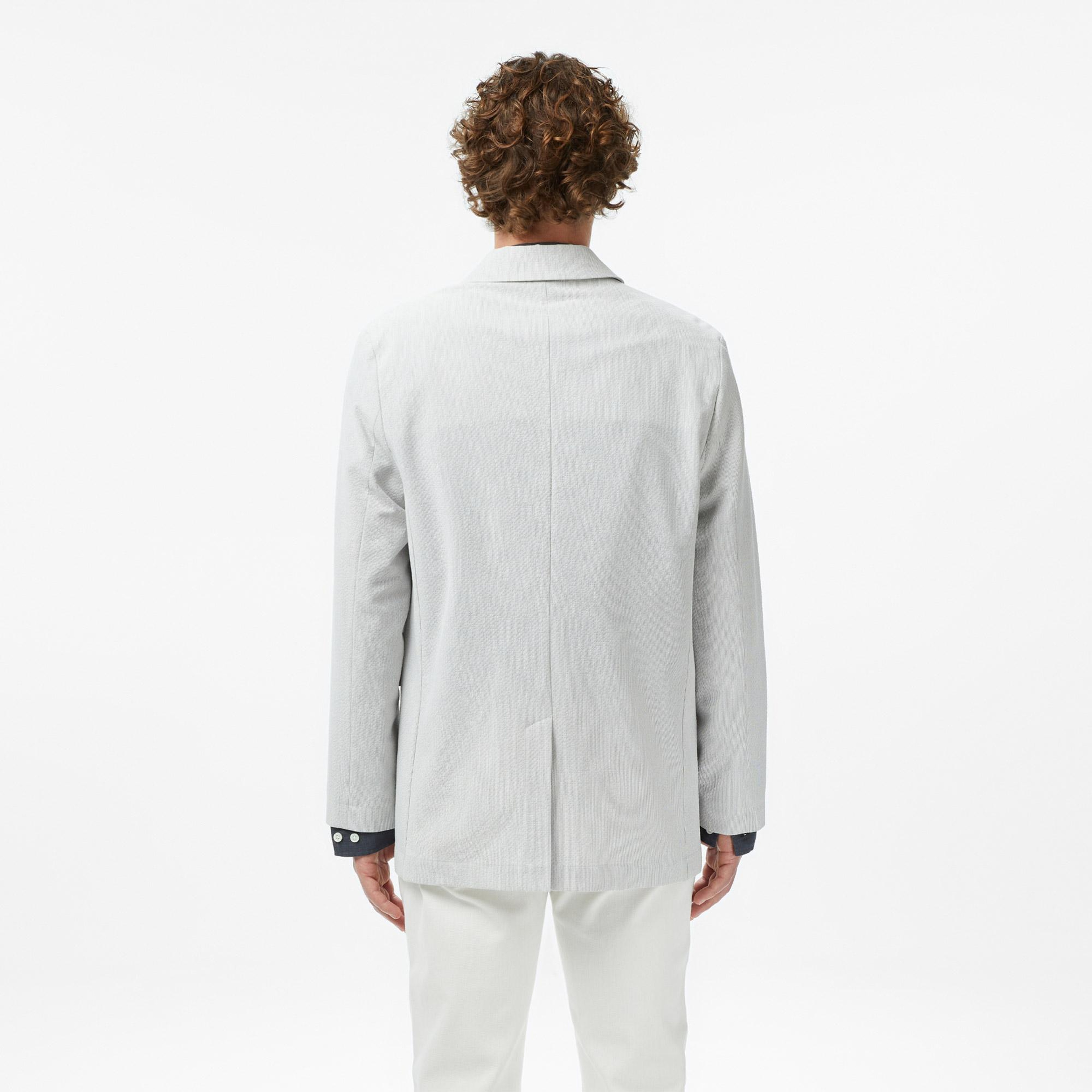 Lacoste Erkek Gri Blazer