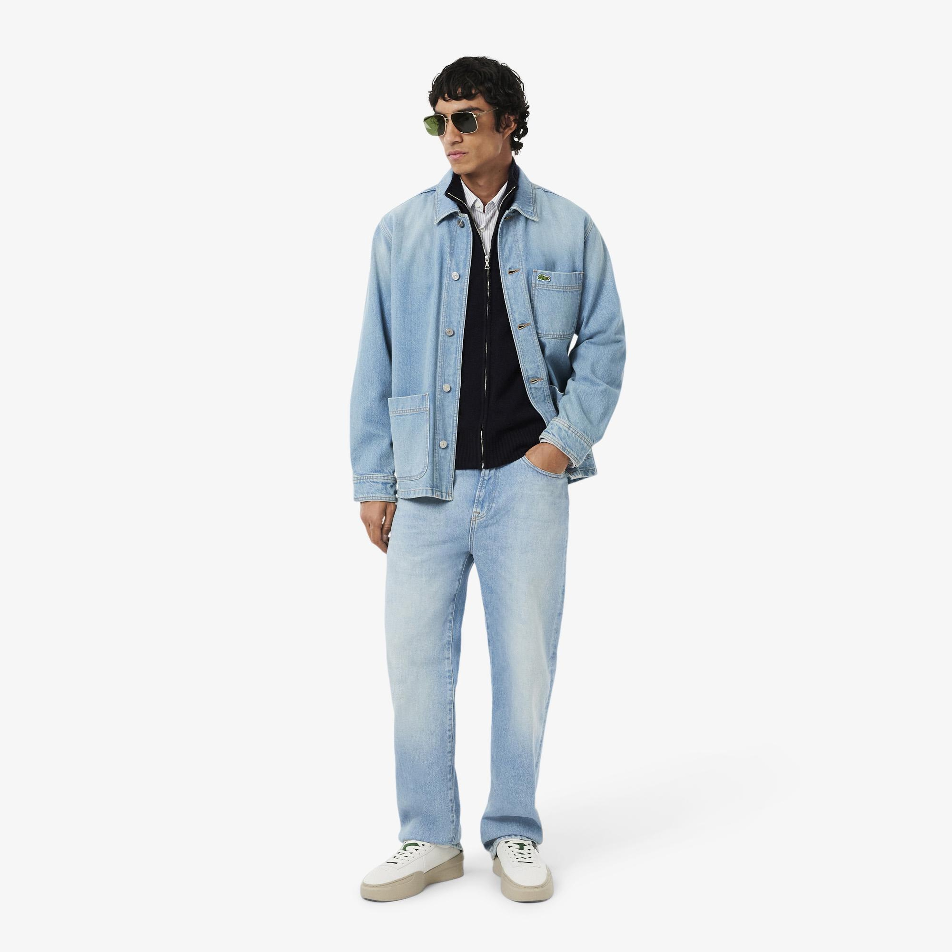 Lacoste Carded Wool Zipped Sweater