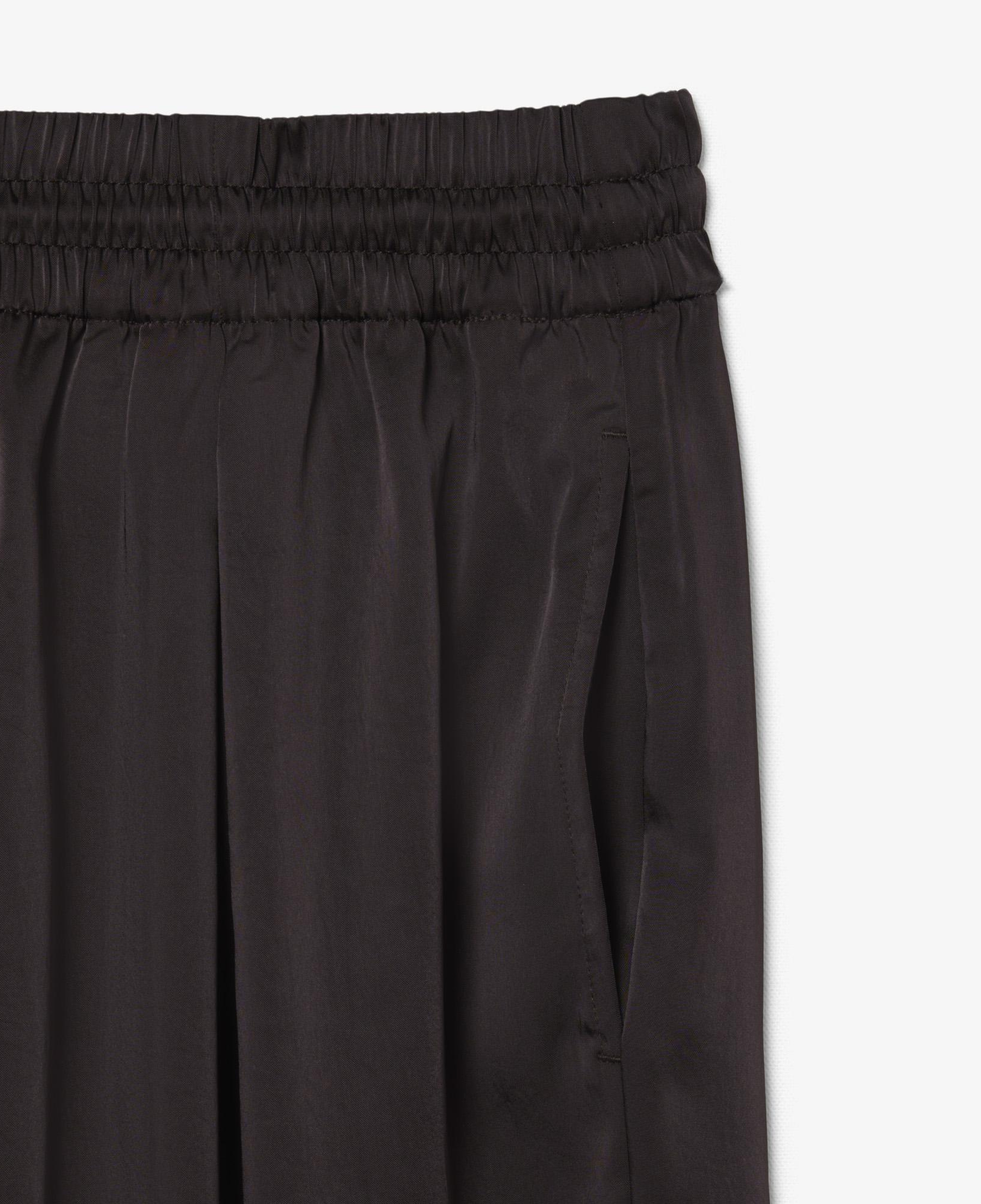 Lacoste Kadın Oversize Fit Kahverengi Pantolon