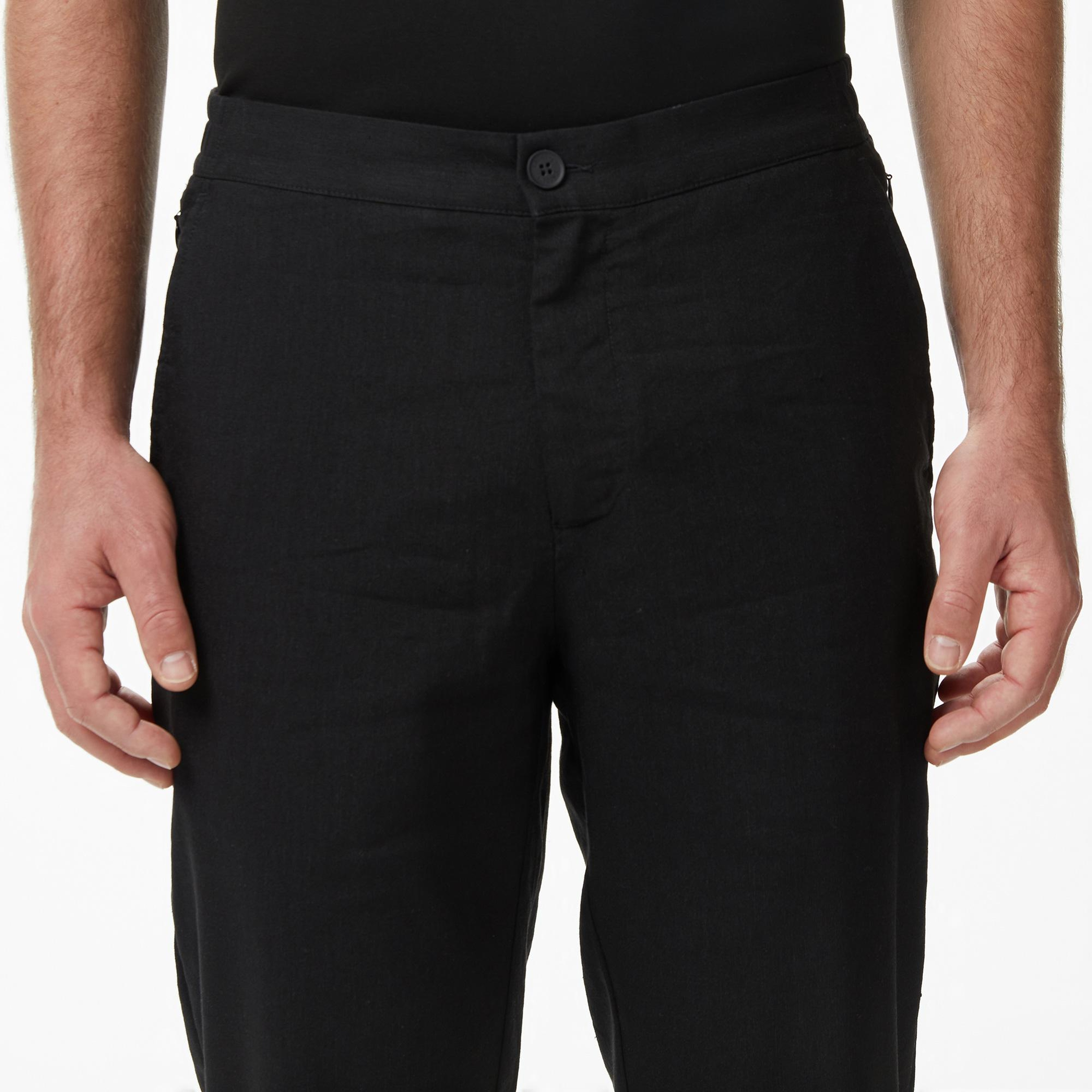 Lacoste Erkek Tapered Fit Siyah Pantolon