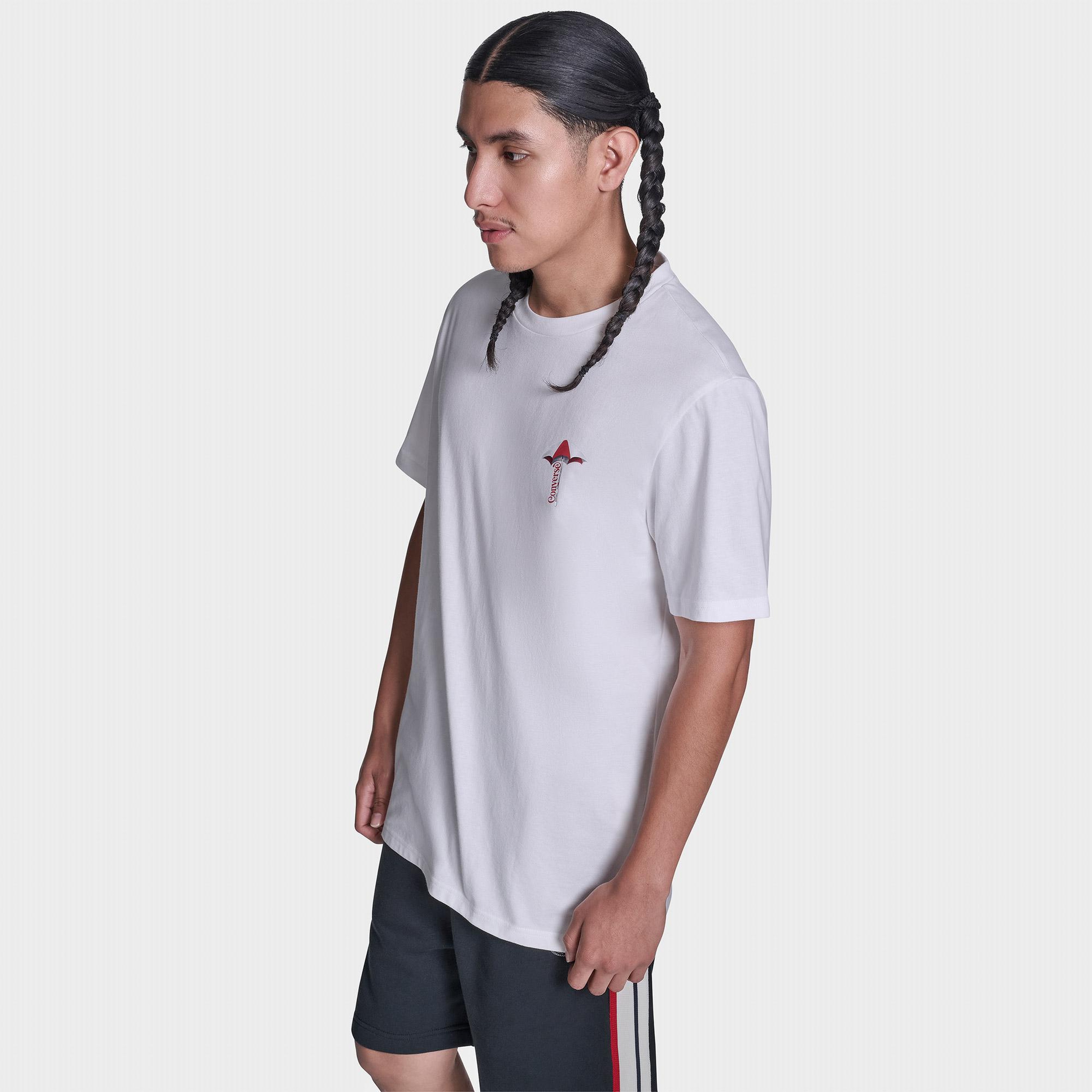 Converse Erkek Beyaz T-Shirt