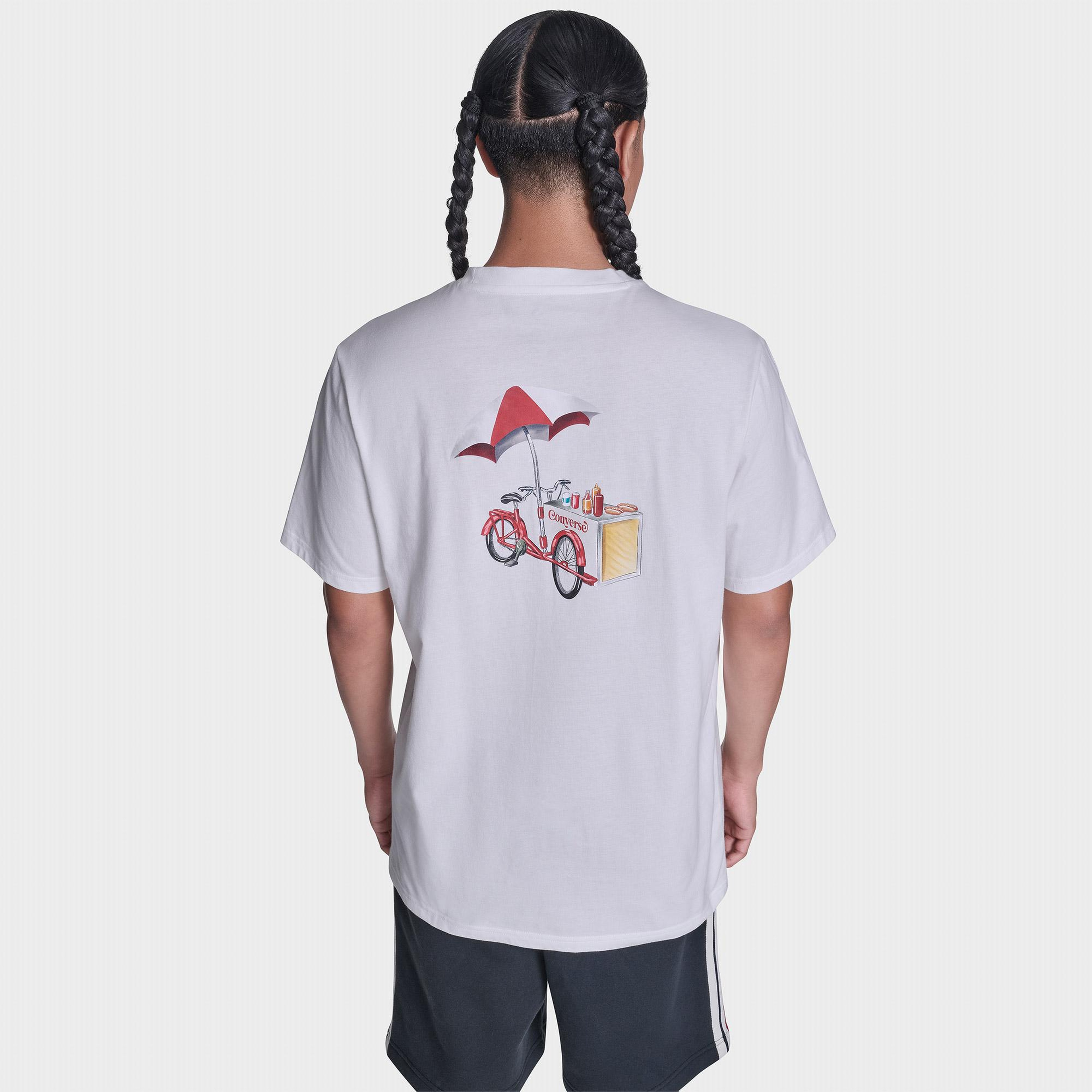 Converse Erkek Beyaz T-Shirt