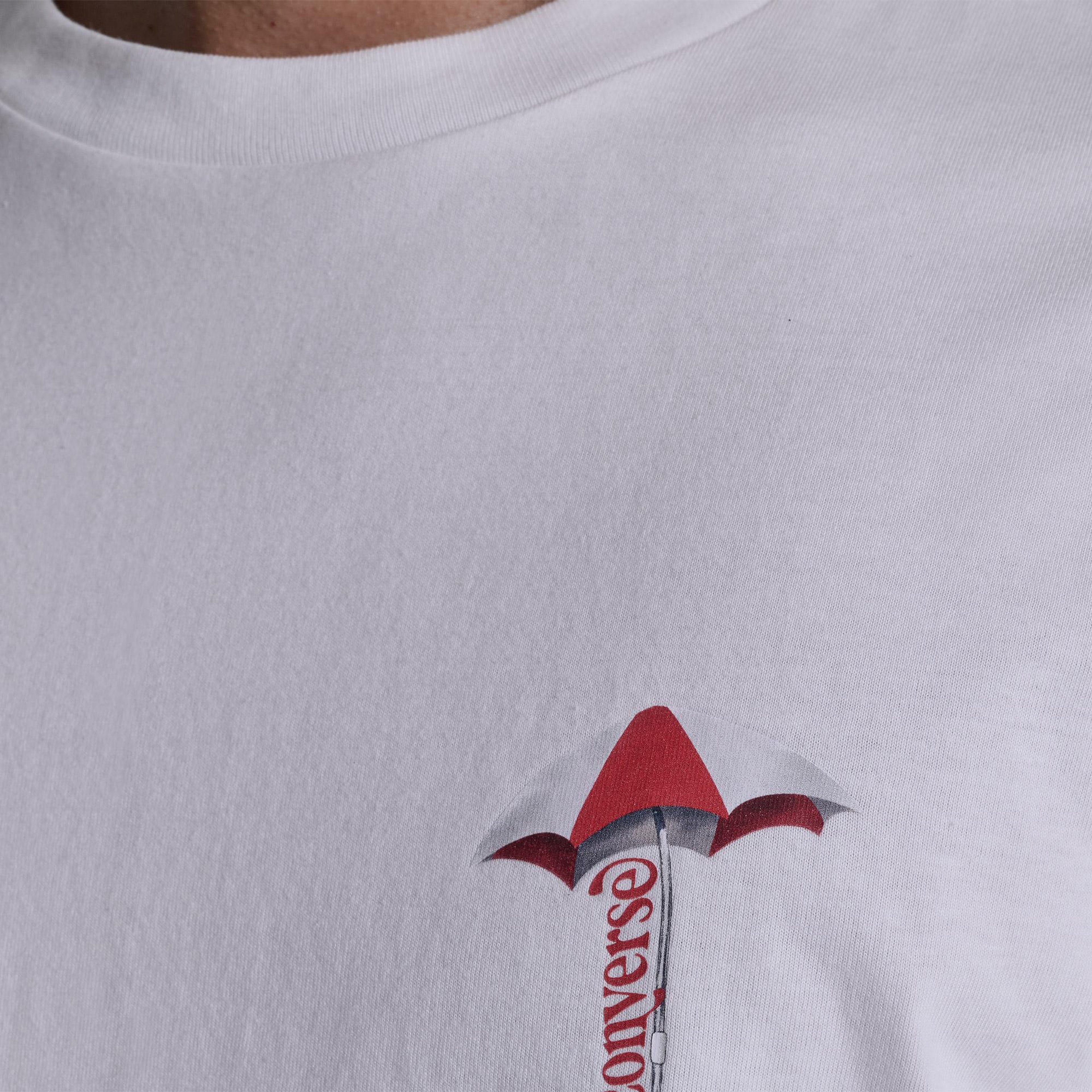 Converse Erkek Beyaz T-Shirt