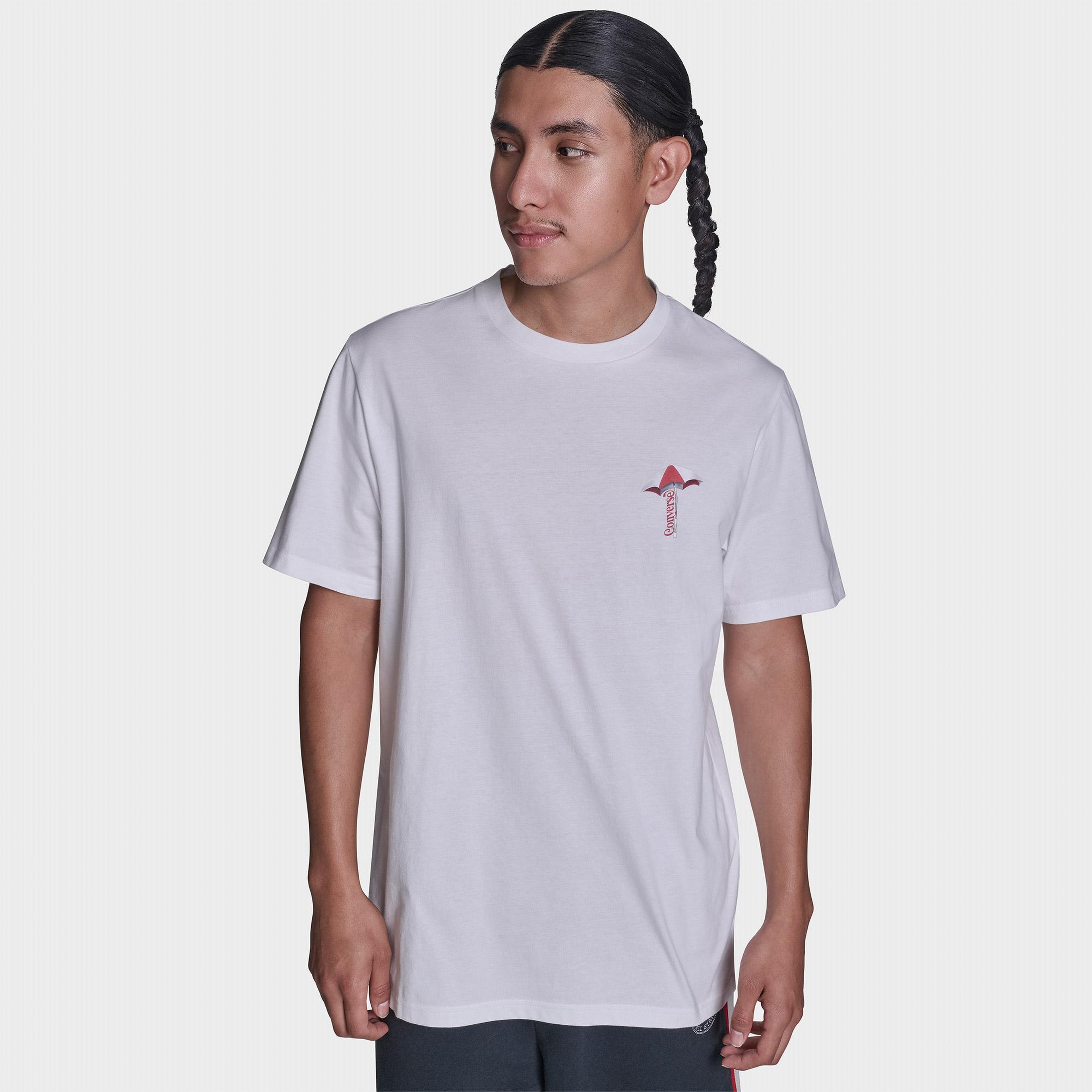 Converse Erkek Beyaz T-Shirt