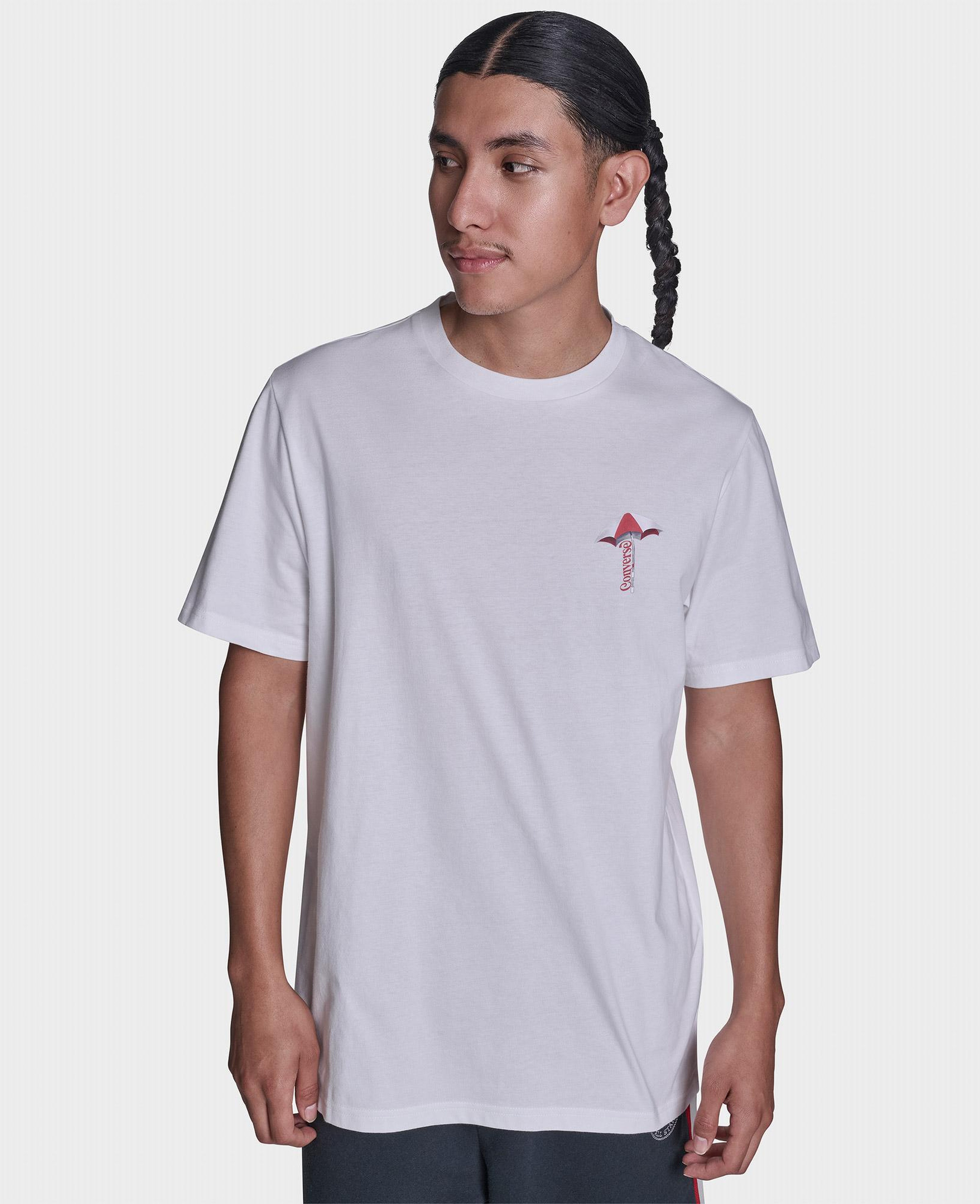 Converse Erkek Beyaz T-Shirt