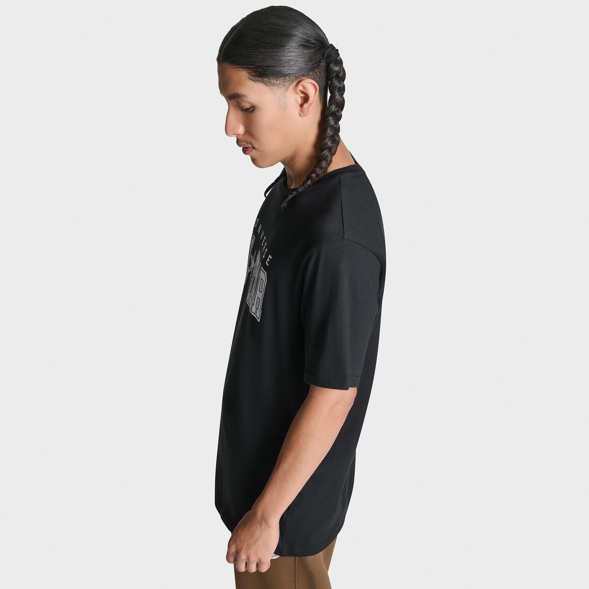 Converse Erkek Siyah T-Shirt