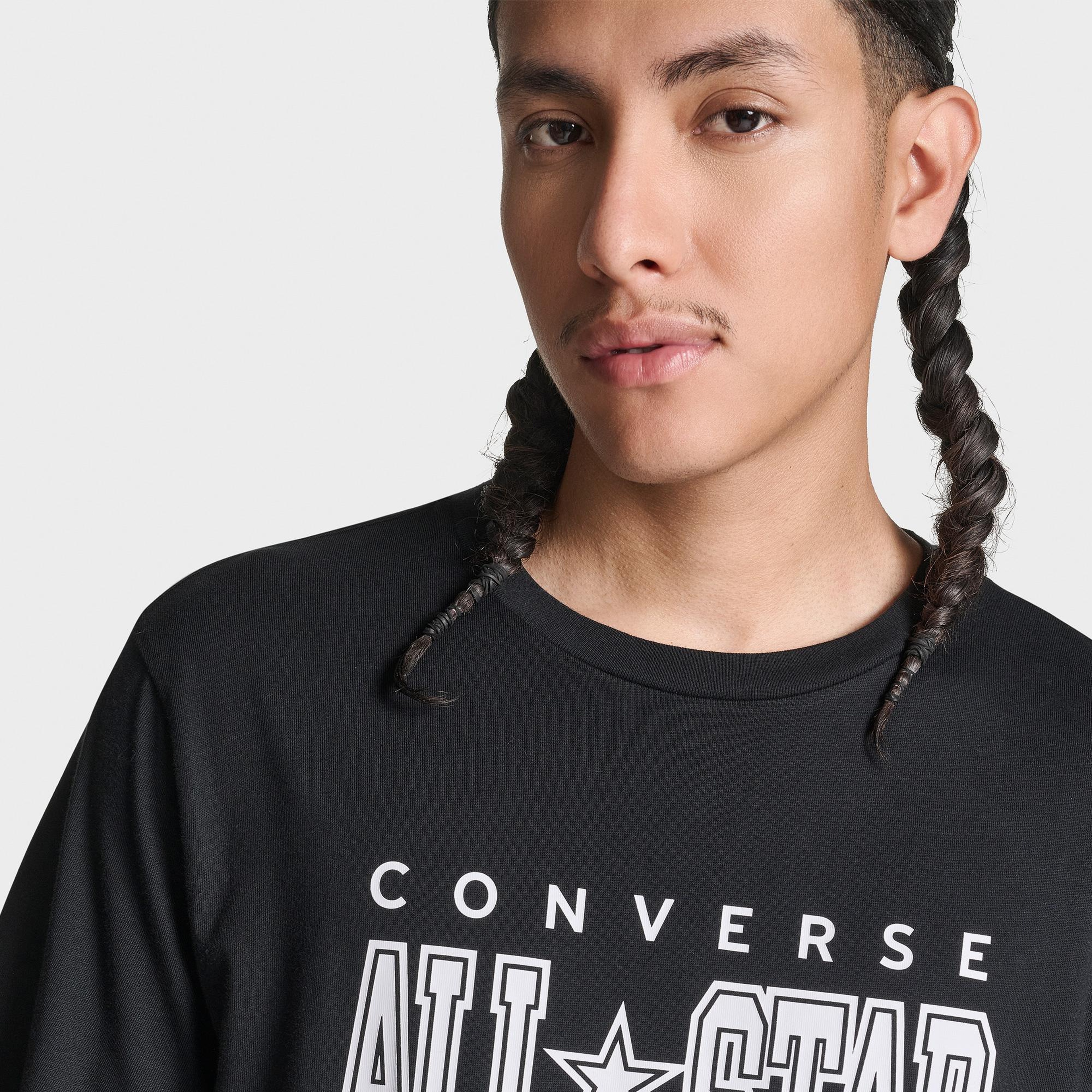 Converse Erkek Siyah T-Shirt