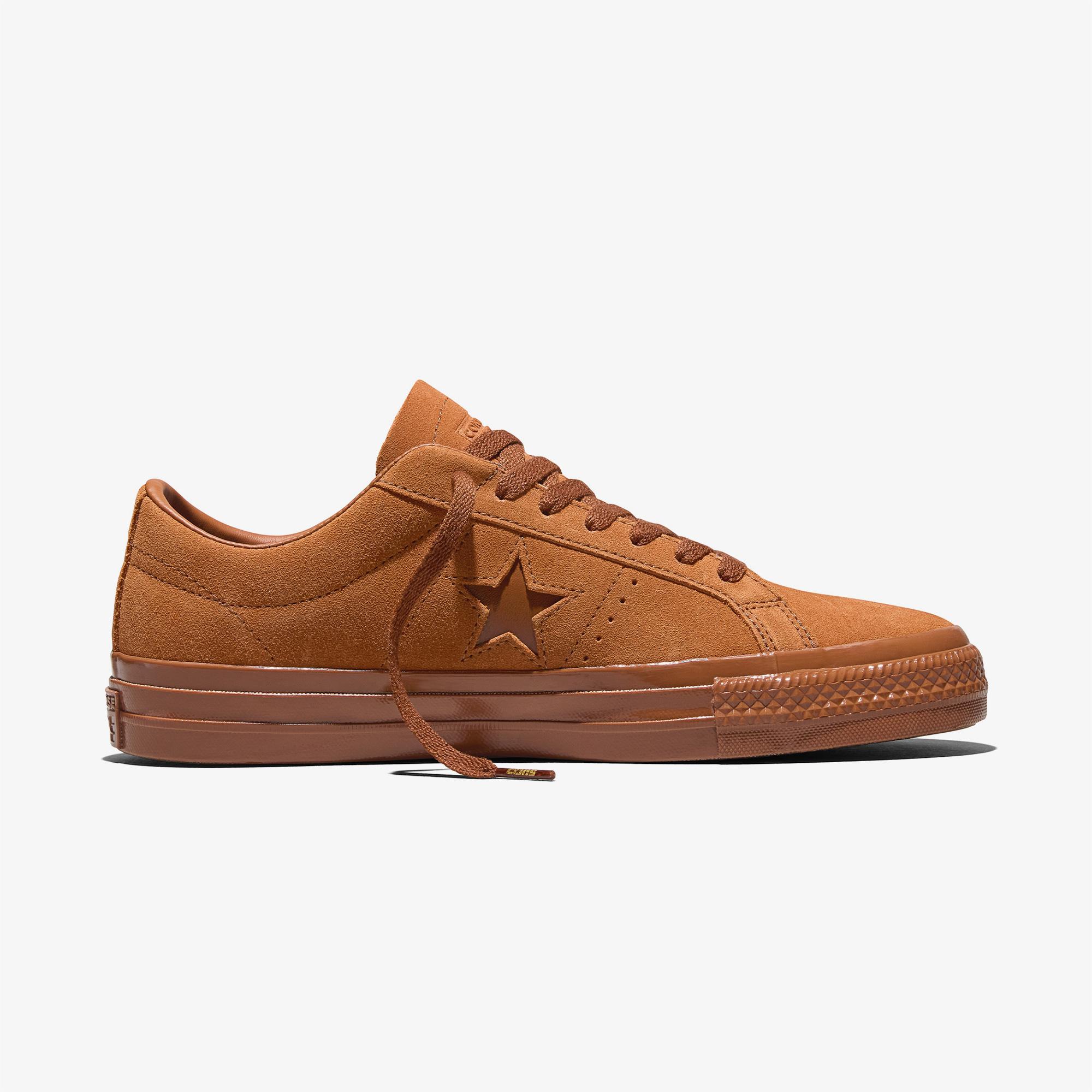 Converse One Star Pro Unisex Kahverengi Sneaker