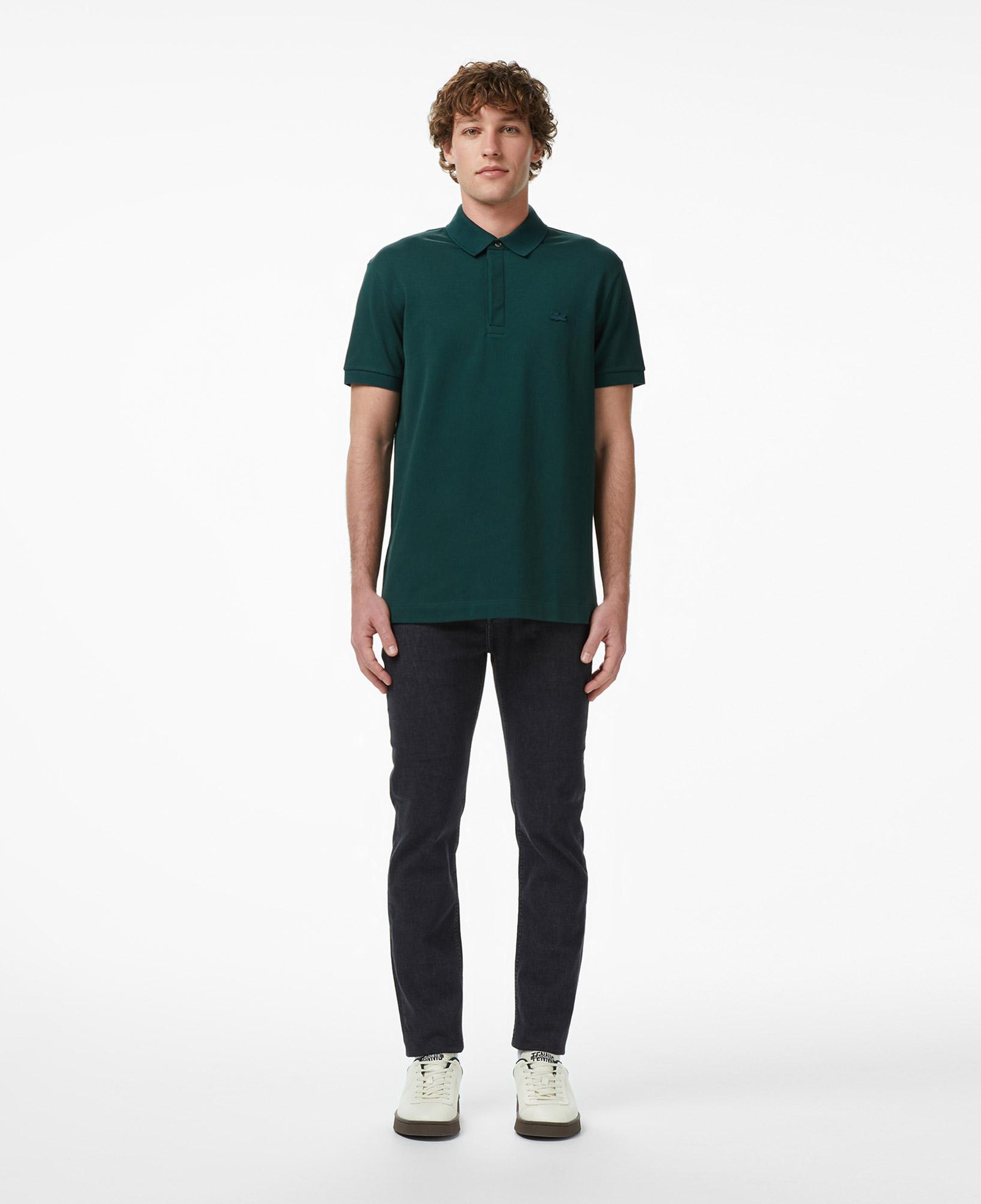 Lacoste Erkek Slim Fit Koyu Mavi Jean Pantolon