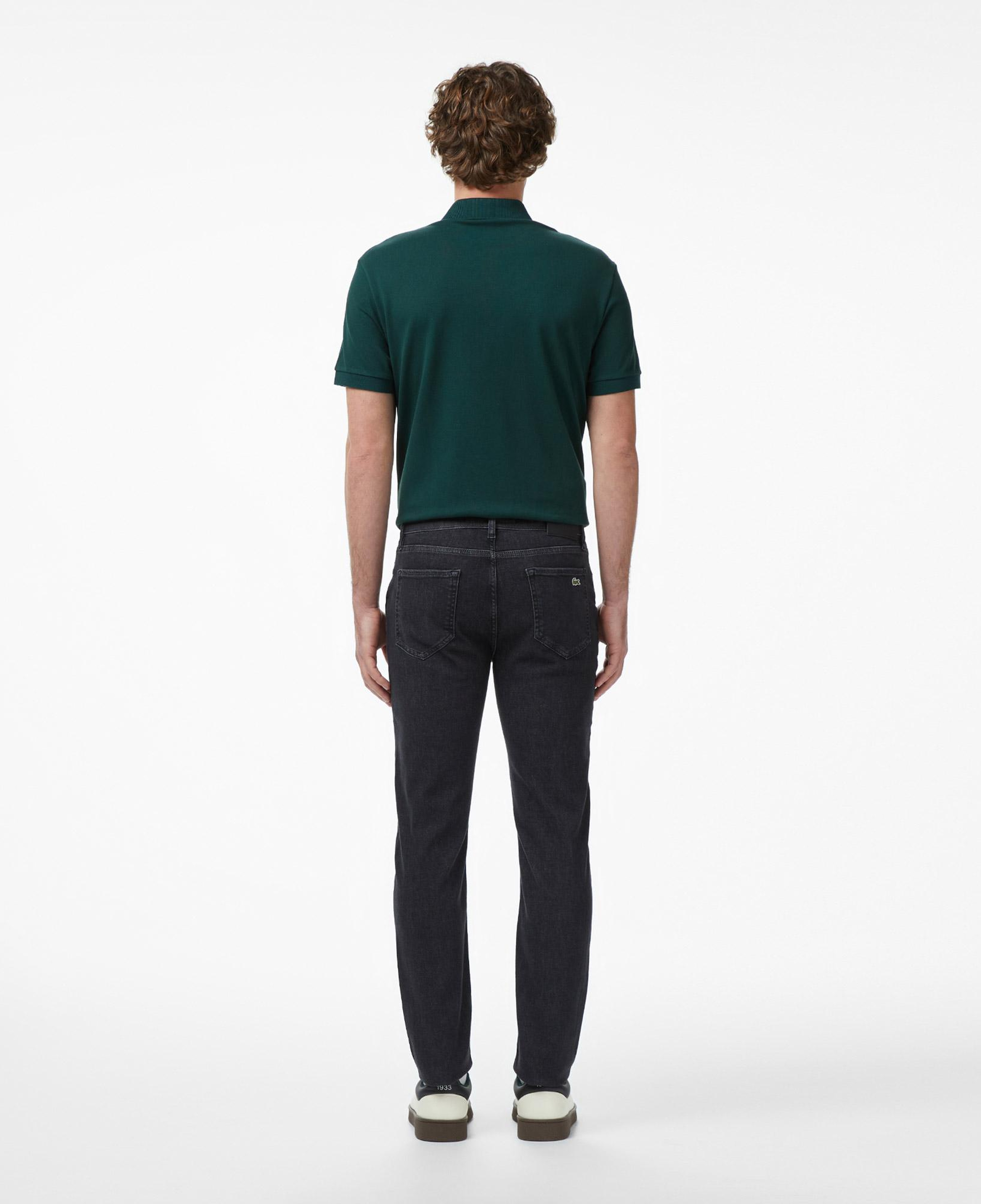 Lacoste Erkek Slim Fit Koyu Mavi Jean Pantolon