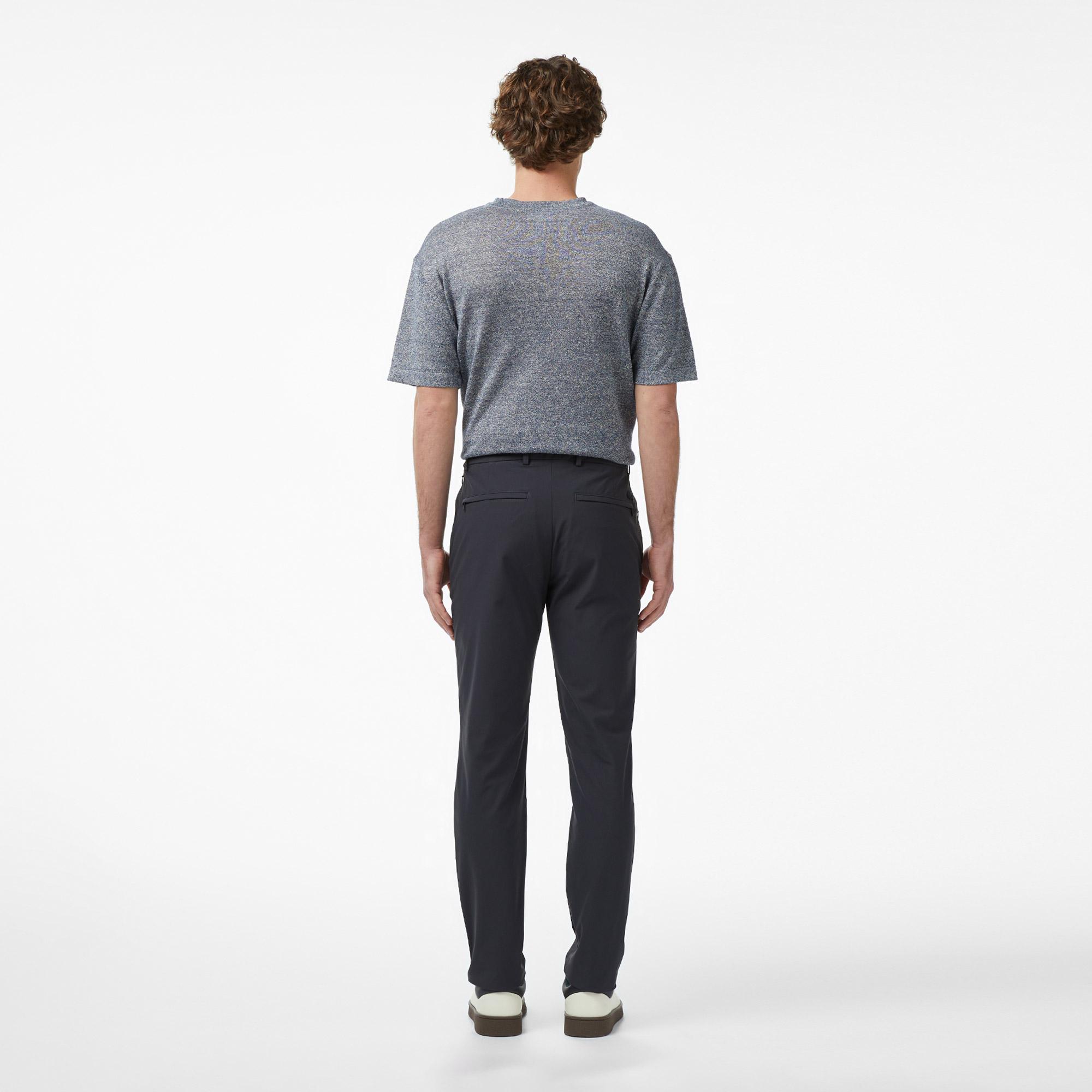 Lacoste Erkek Slim Fit Gri Chino Pantolon