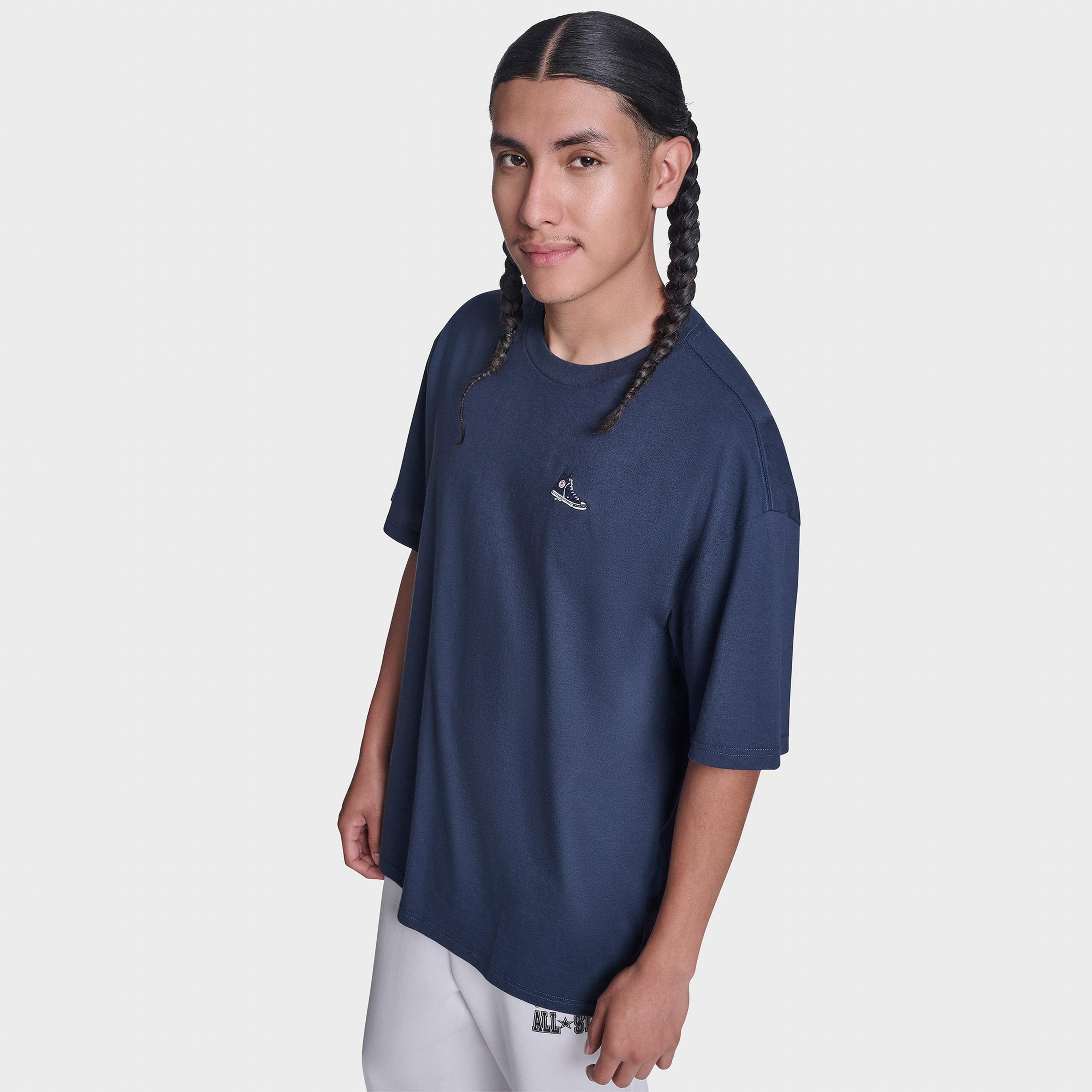 Converse Erkek Lacivert T-Shirt