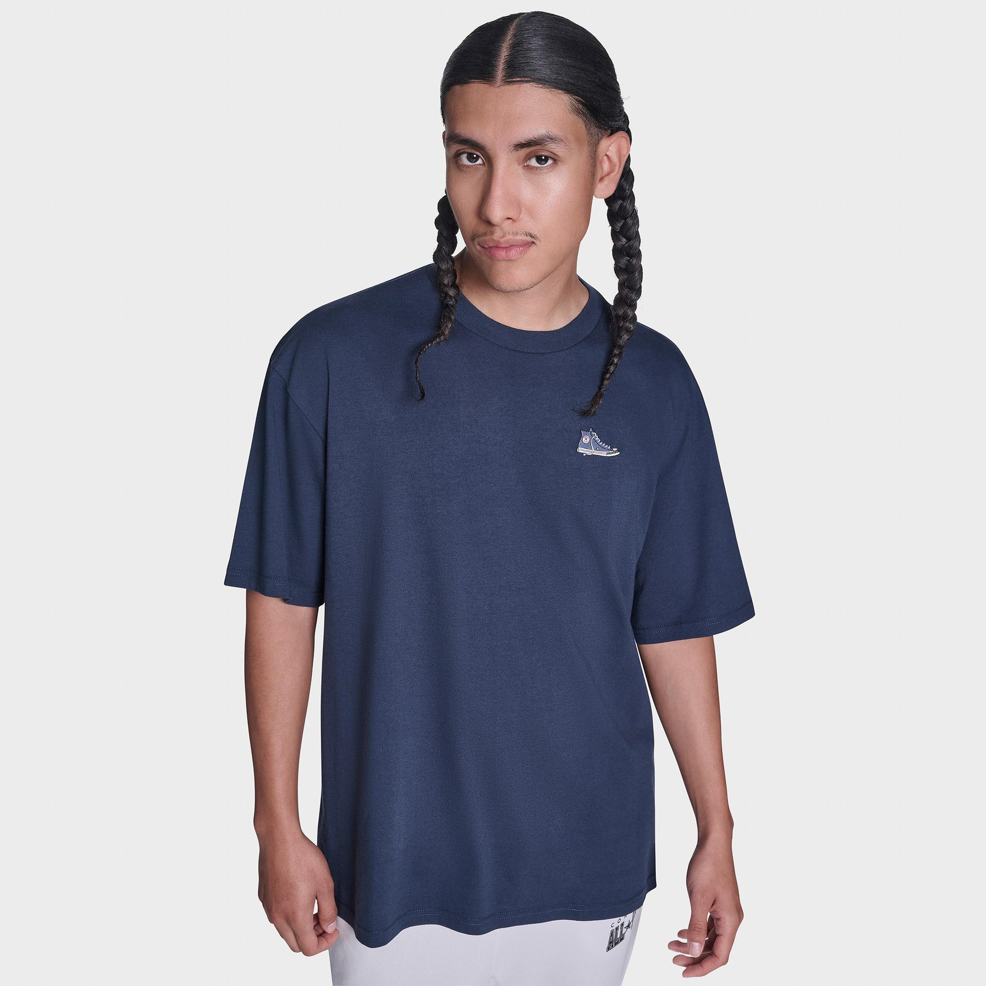 Converse Erkek Lacivert T-Shirt