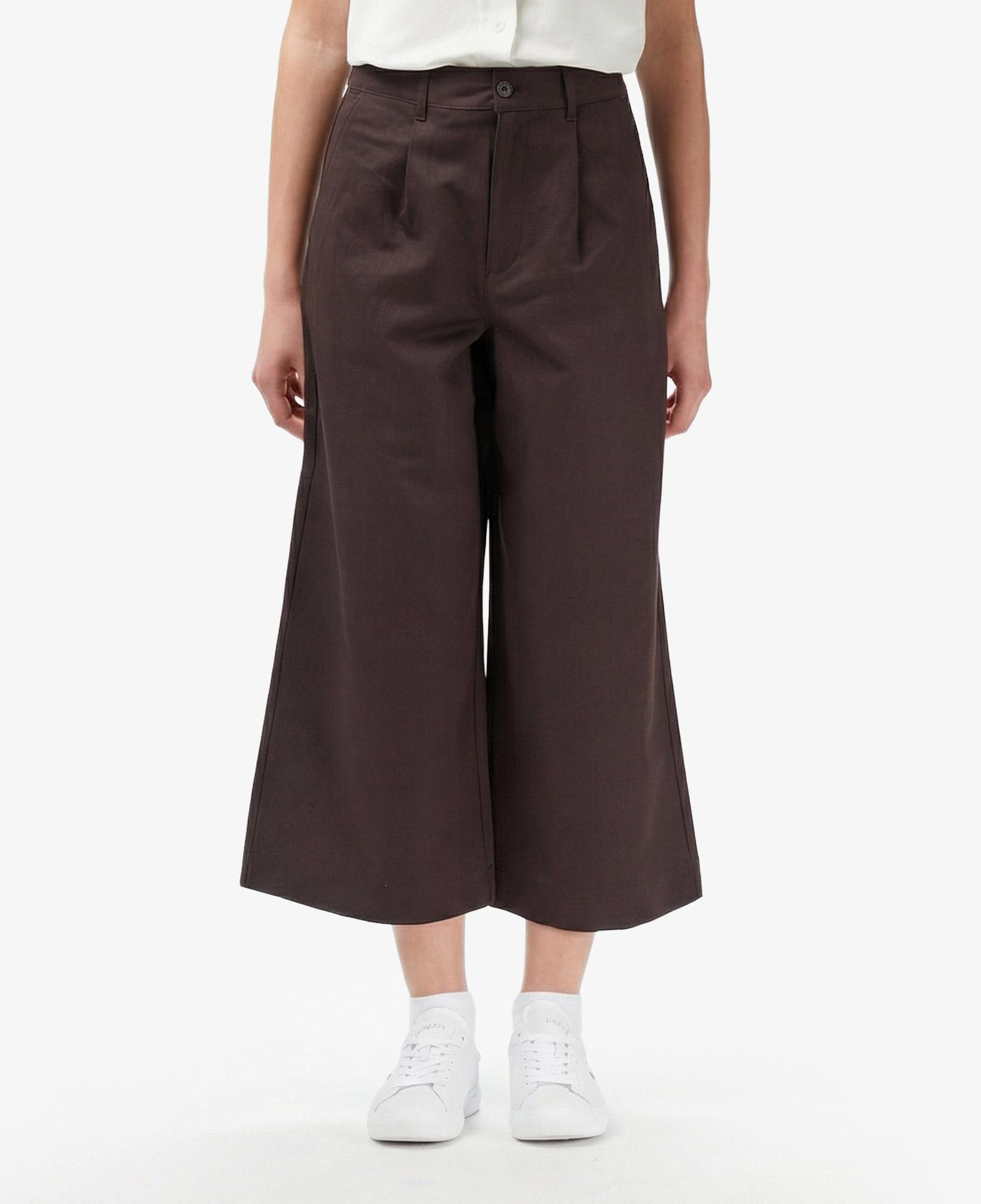 Lacoste Kadın Relaxed Fit Kahverengi Pantolon