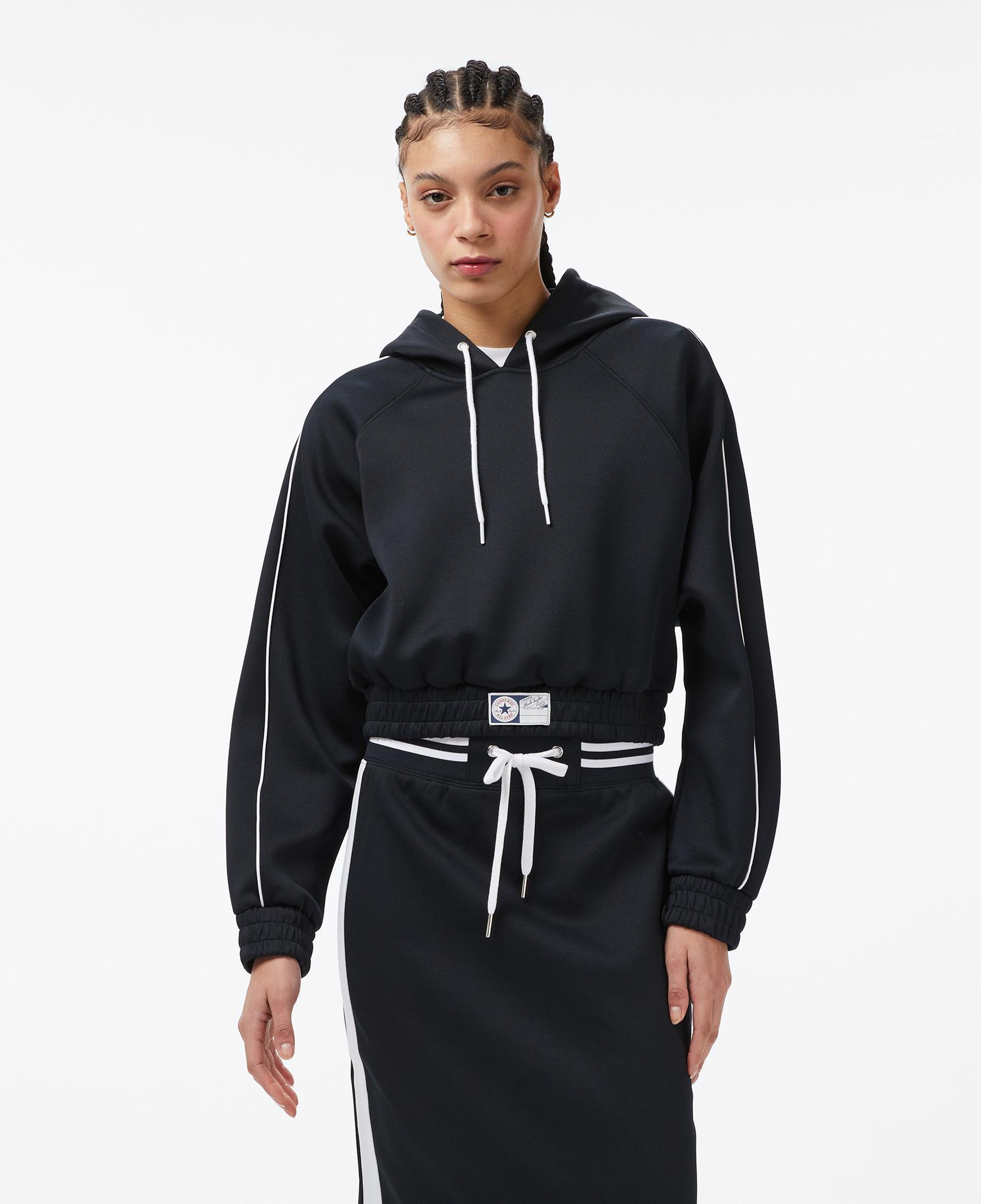 Converse Kadın Siyah Hoodie