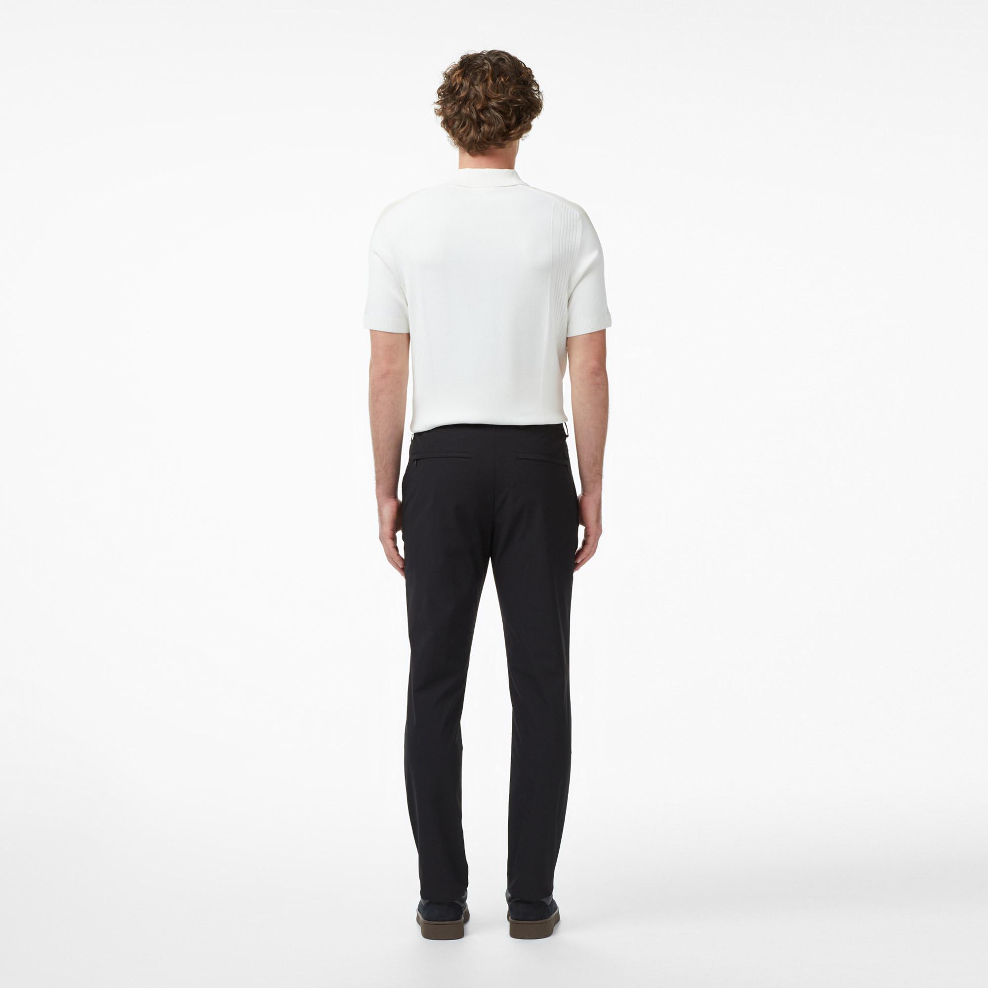 Lacoste Erkek Slim Fit Siyah Chino Pantolon