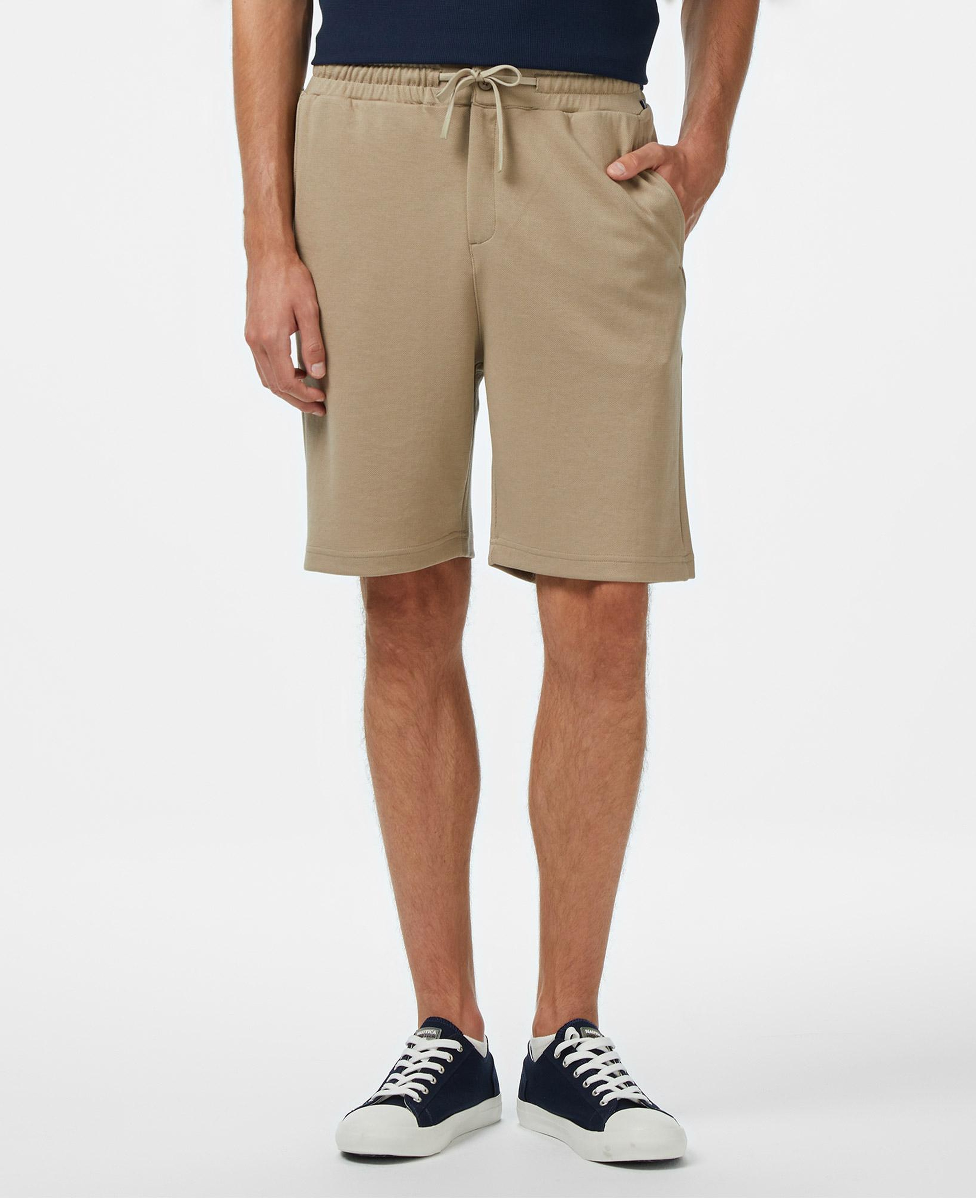 Nautica Erkek Bej Regular Fit Şort