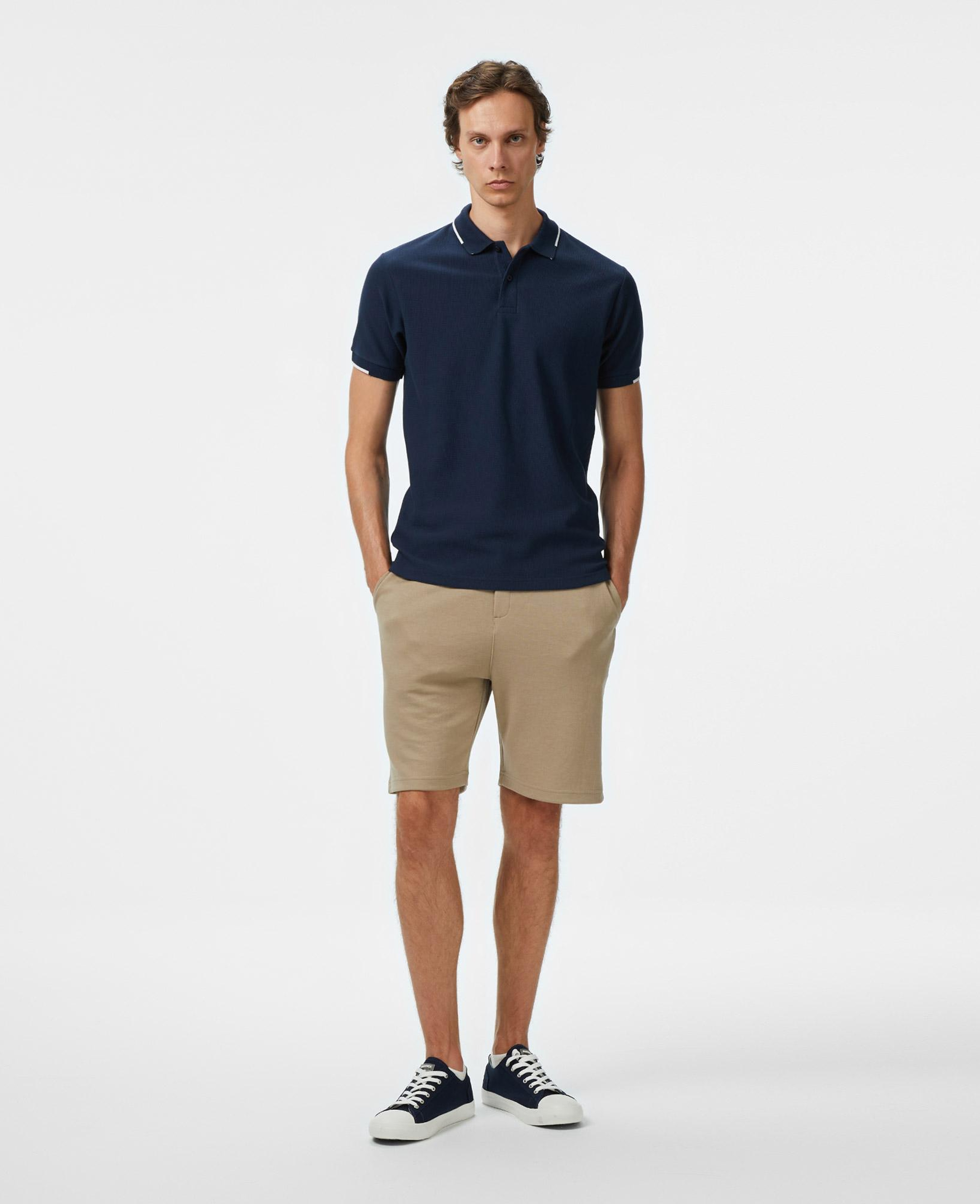 Nautica Erkek Bej Regular Fit Şort