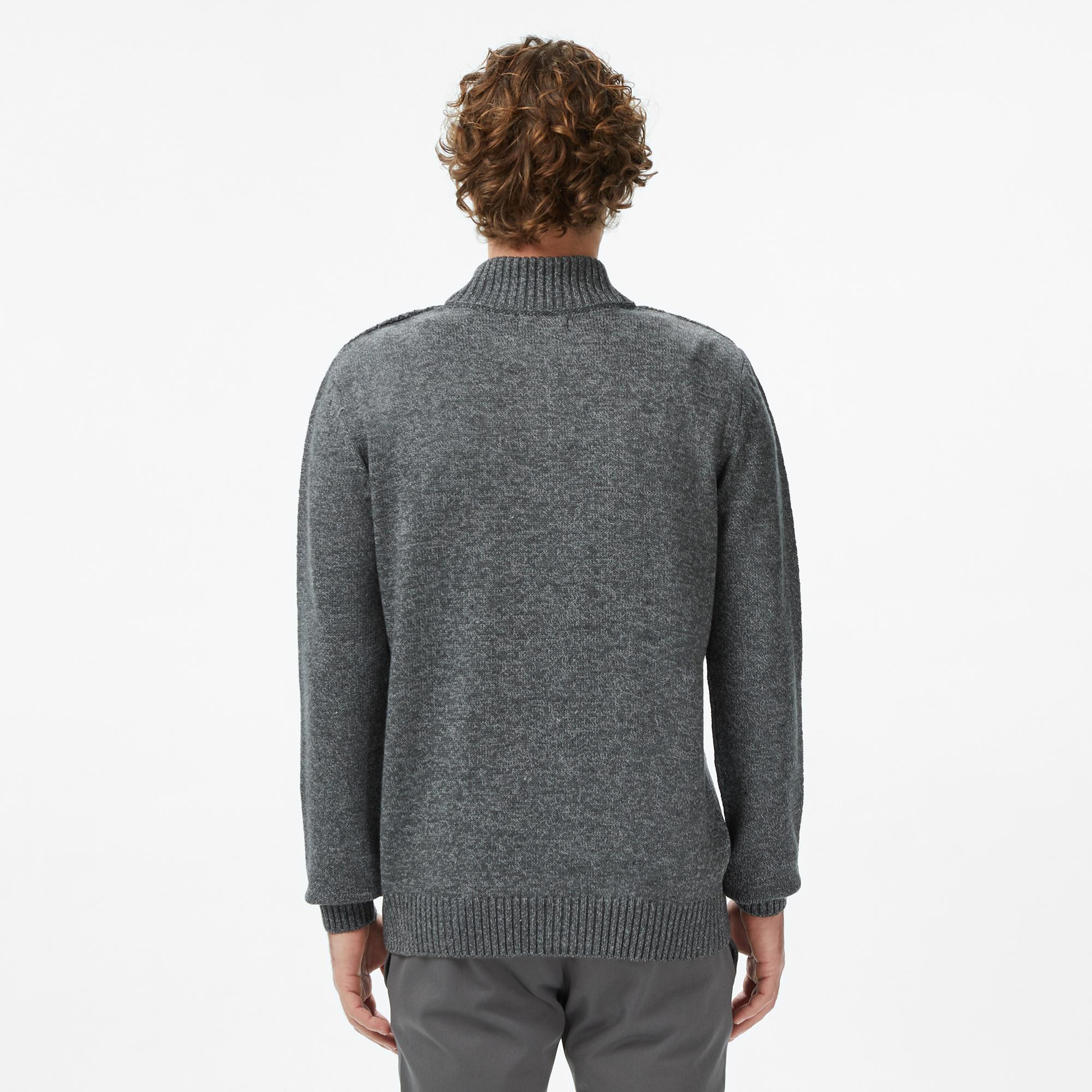 Nautica Erkek Gri Triko