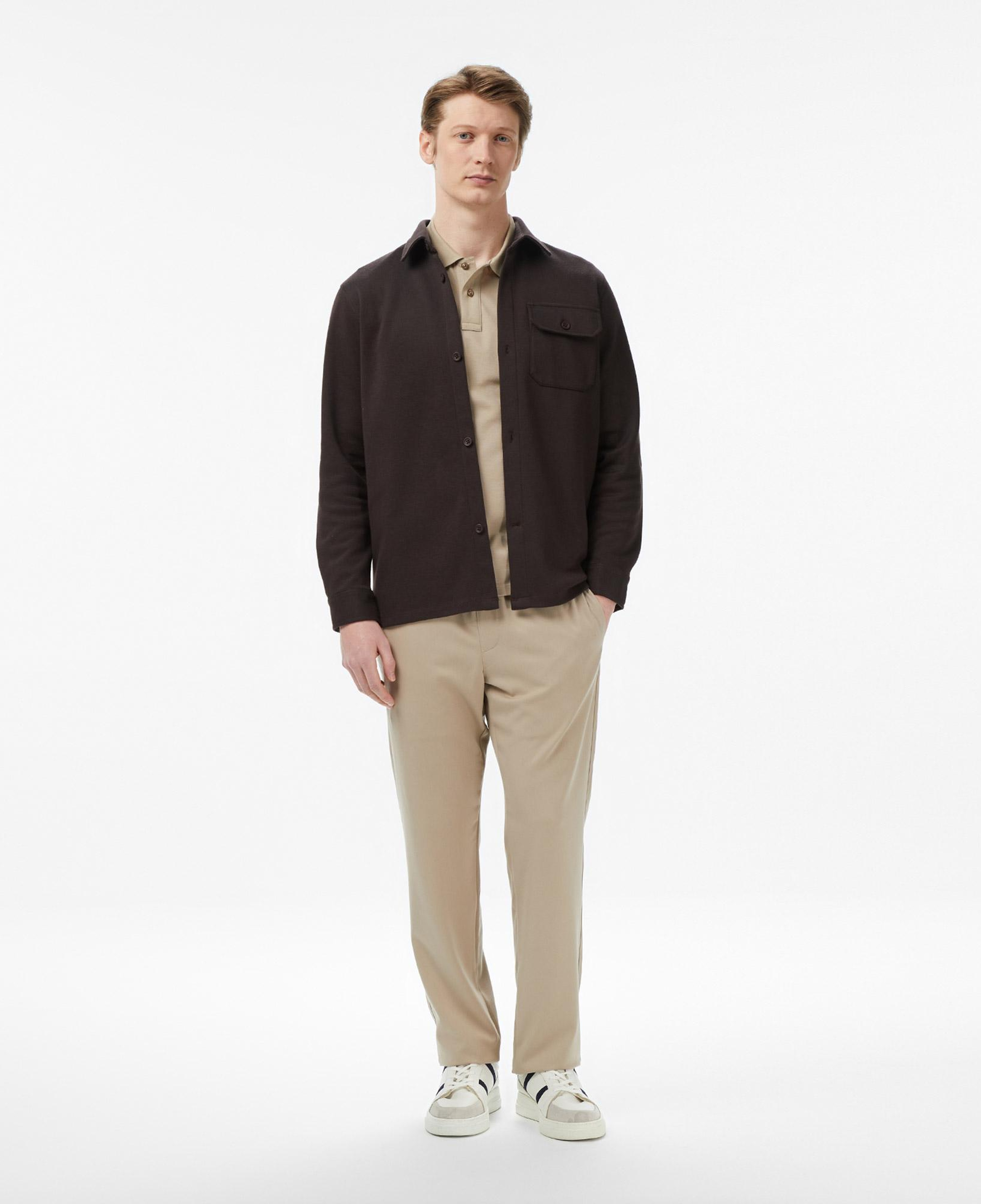 Nautica Erkek Kahverengi Regular Fit Gömlek