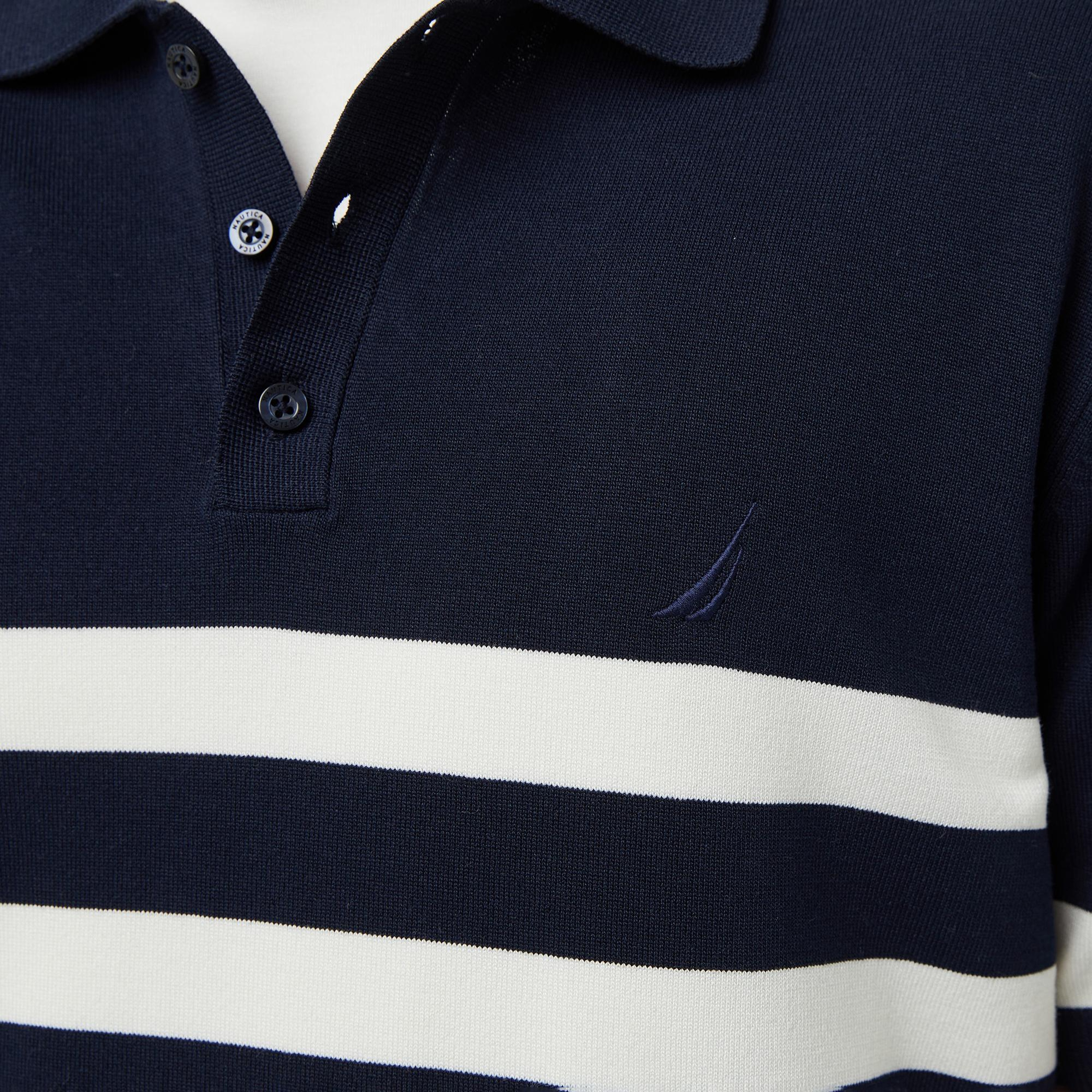 Nautica Erkek Lacivert Regular Fit Triko