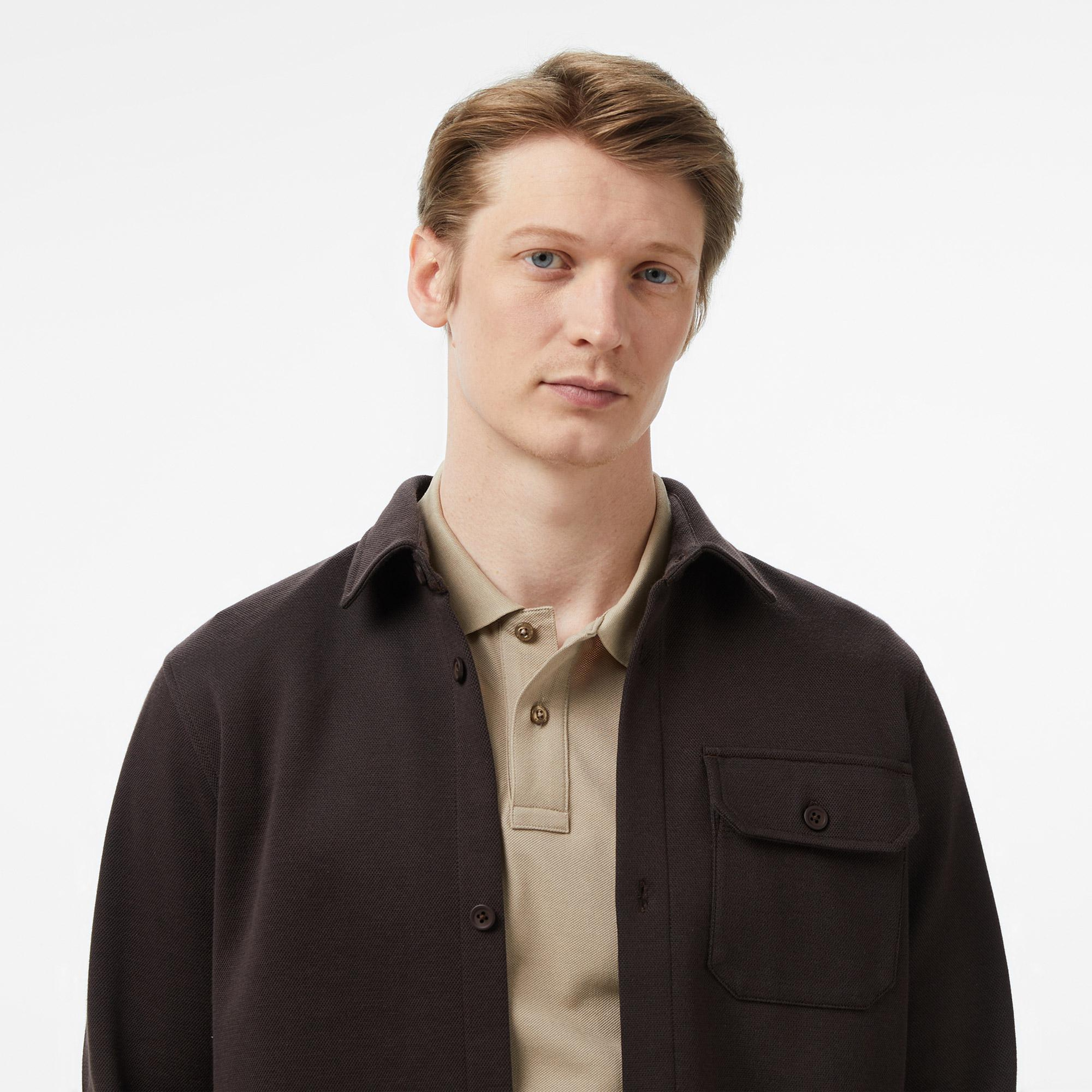 Nautica Erkek Kahverengi Regular Fit Gömlek