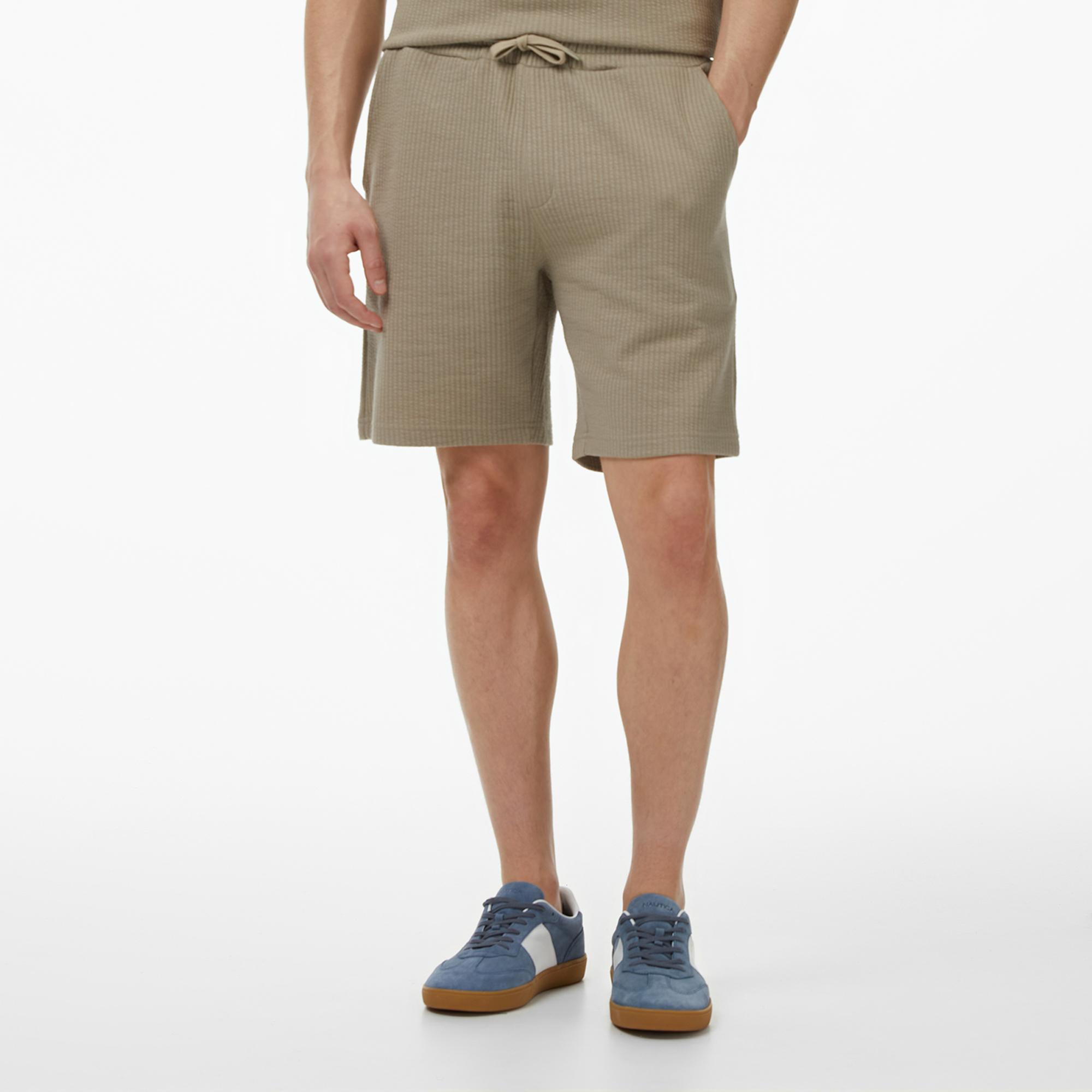 Nautica Erkek Bej Regular Fit Şort